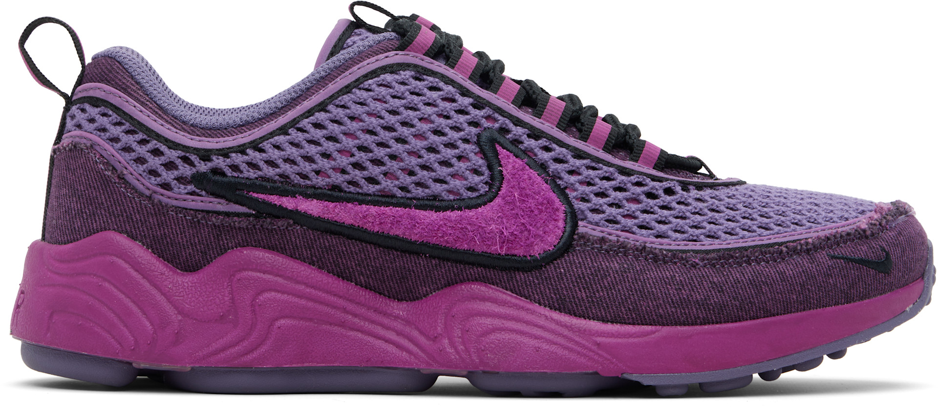 Nike: Purple Air Zoom Spiridon PRM Sneakers | SSENSE