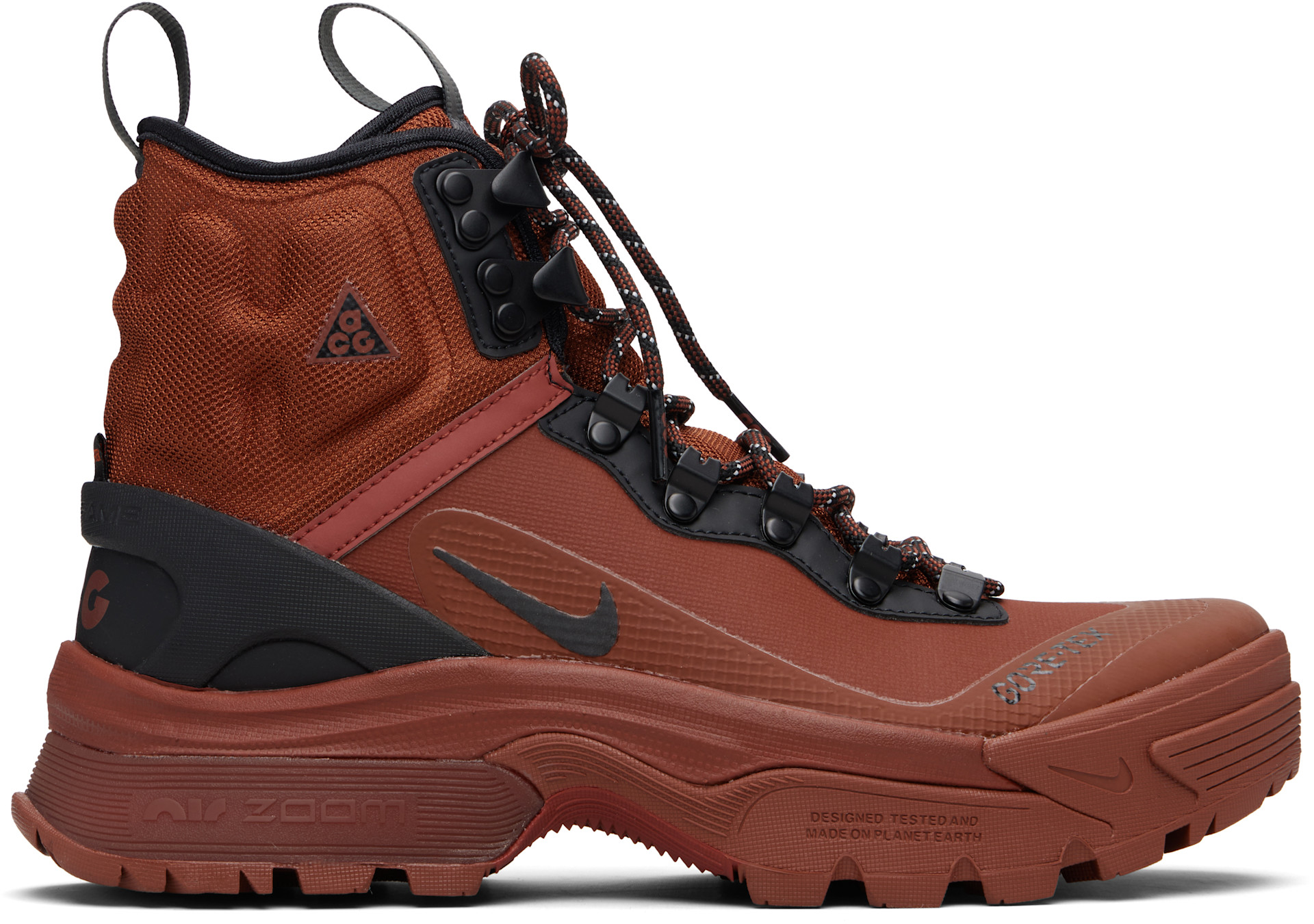 Nike: Brown ACG Air Zoom Gaiadome GORE-TEX Boots | SSENSE