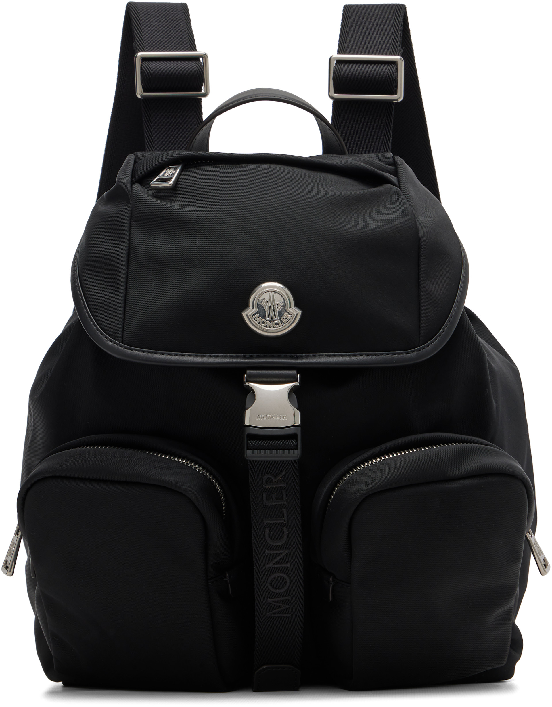 Moncler: Black New Trick Backpack | SSENSE