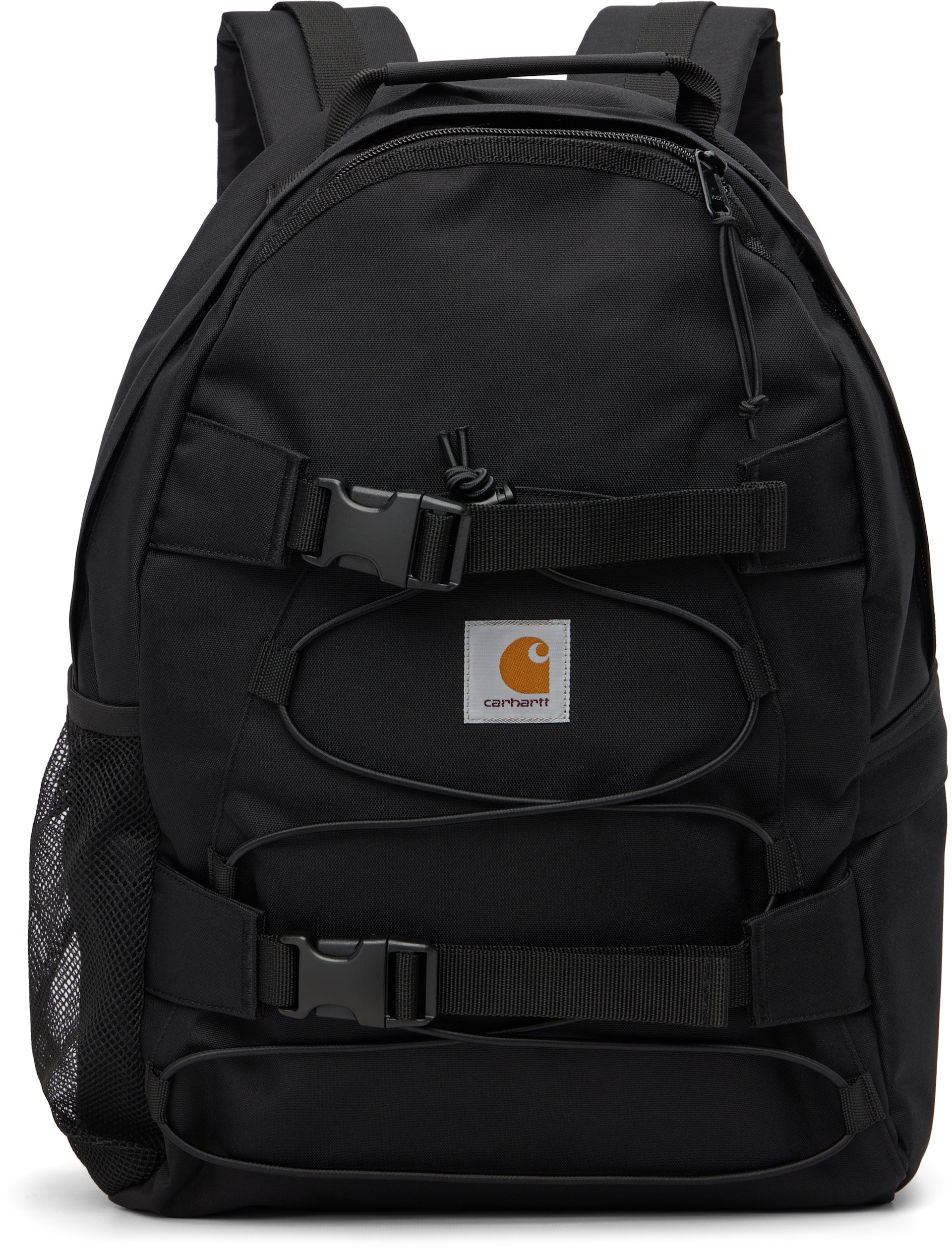 Carhartt Work In Progress: Black Kickflip Backpack | SSENSE