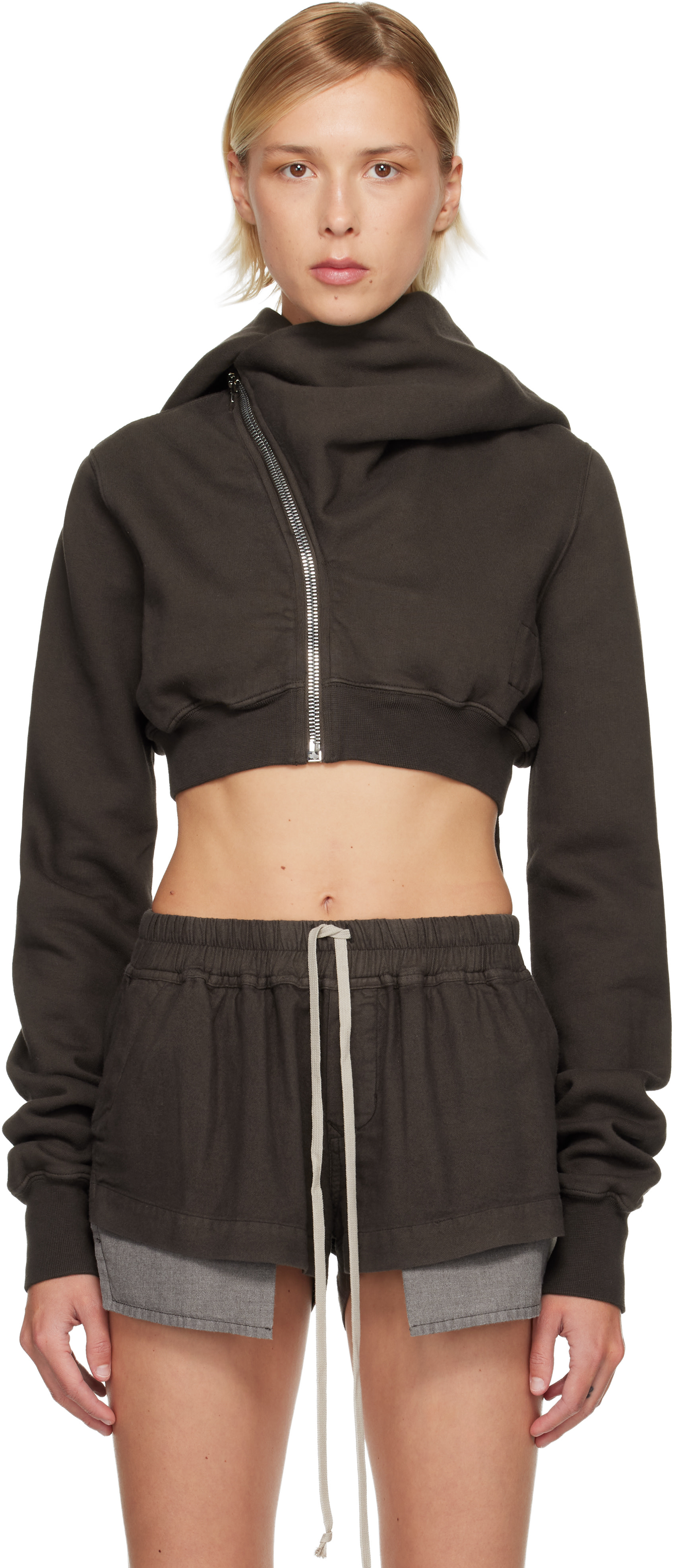 Rick Owens DRKSHDW ダークグレー スウェットスカート RICK OWENS DRKSHDW(リックオウエンス ダークシャドウ) スカート