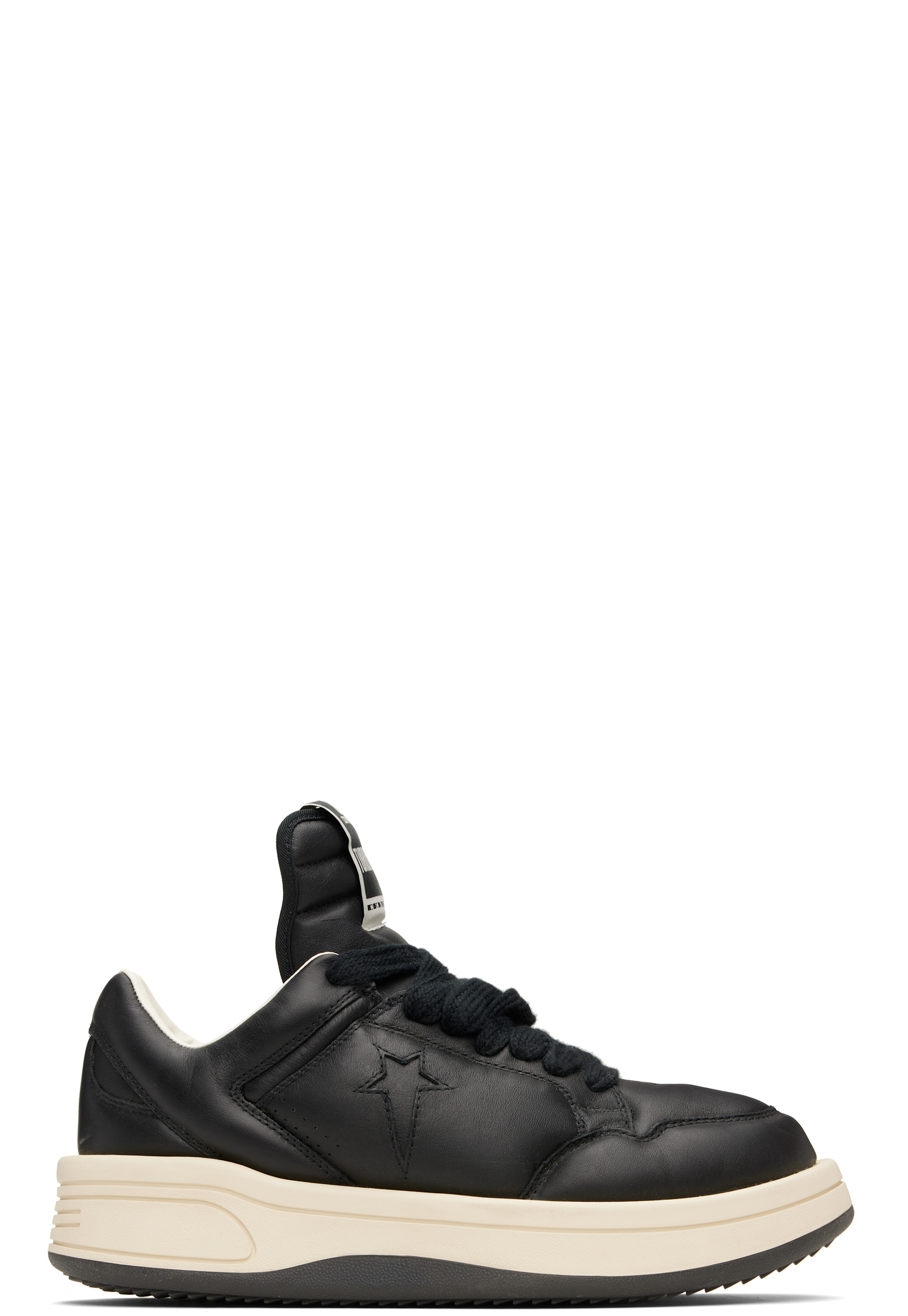Rick Owens DRKSHDW: Black Converse Edition TURBOWPN Ox Sneakers