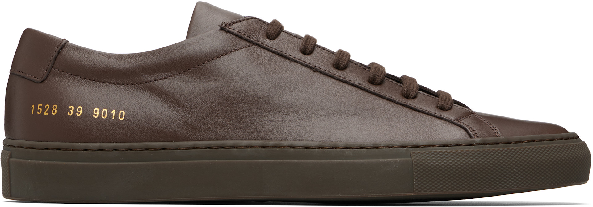 Common Projects: ブラウン Original Achilles Low スニーカー
