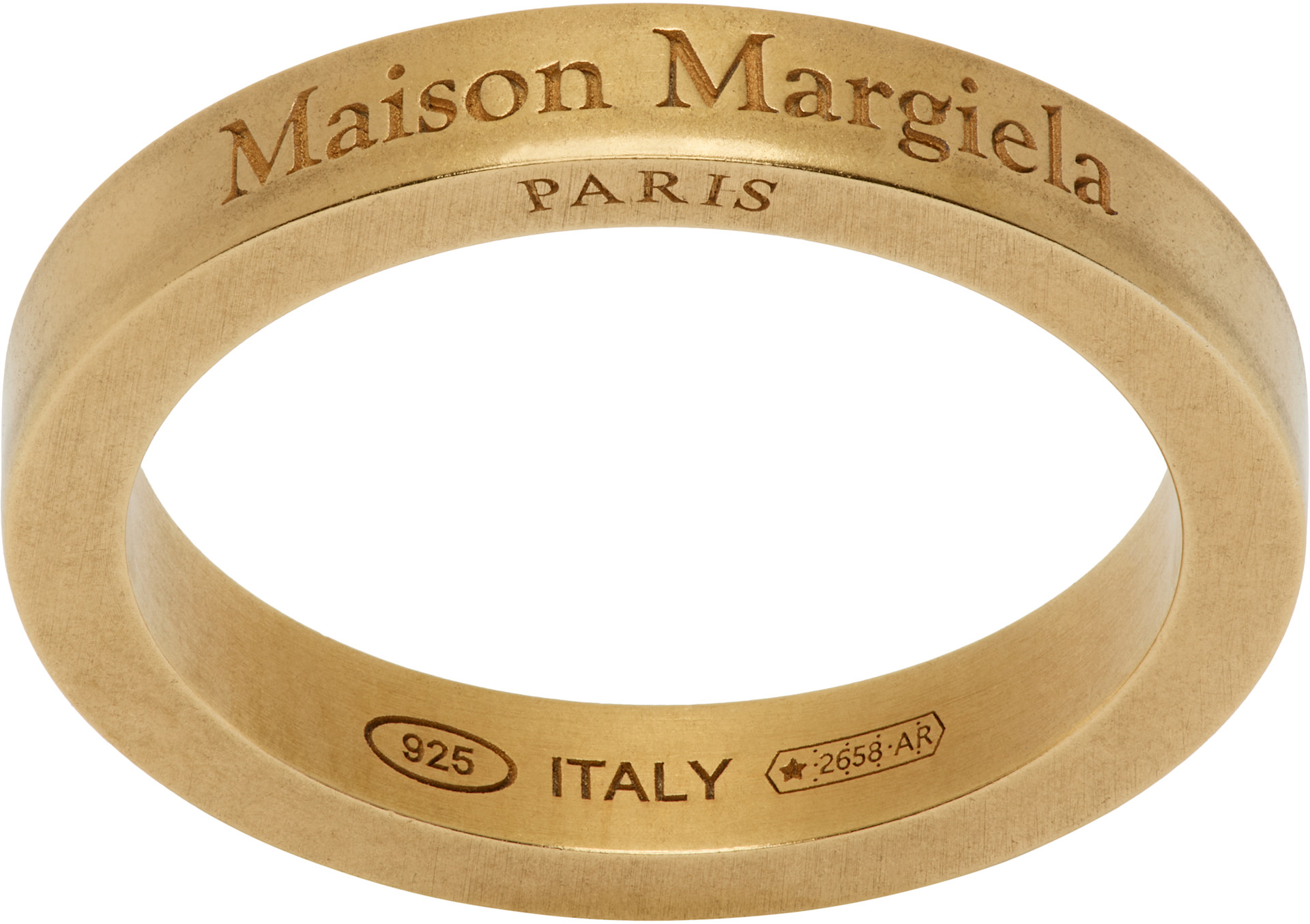 Maison Margiela: Small Arghentia Ring | SSENSE
