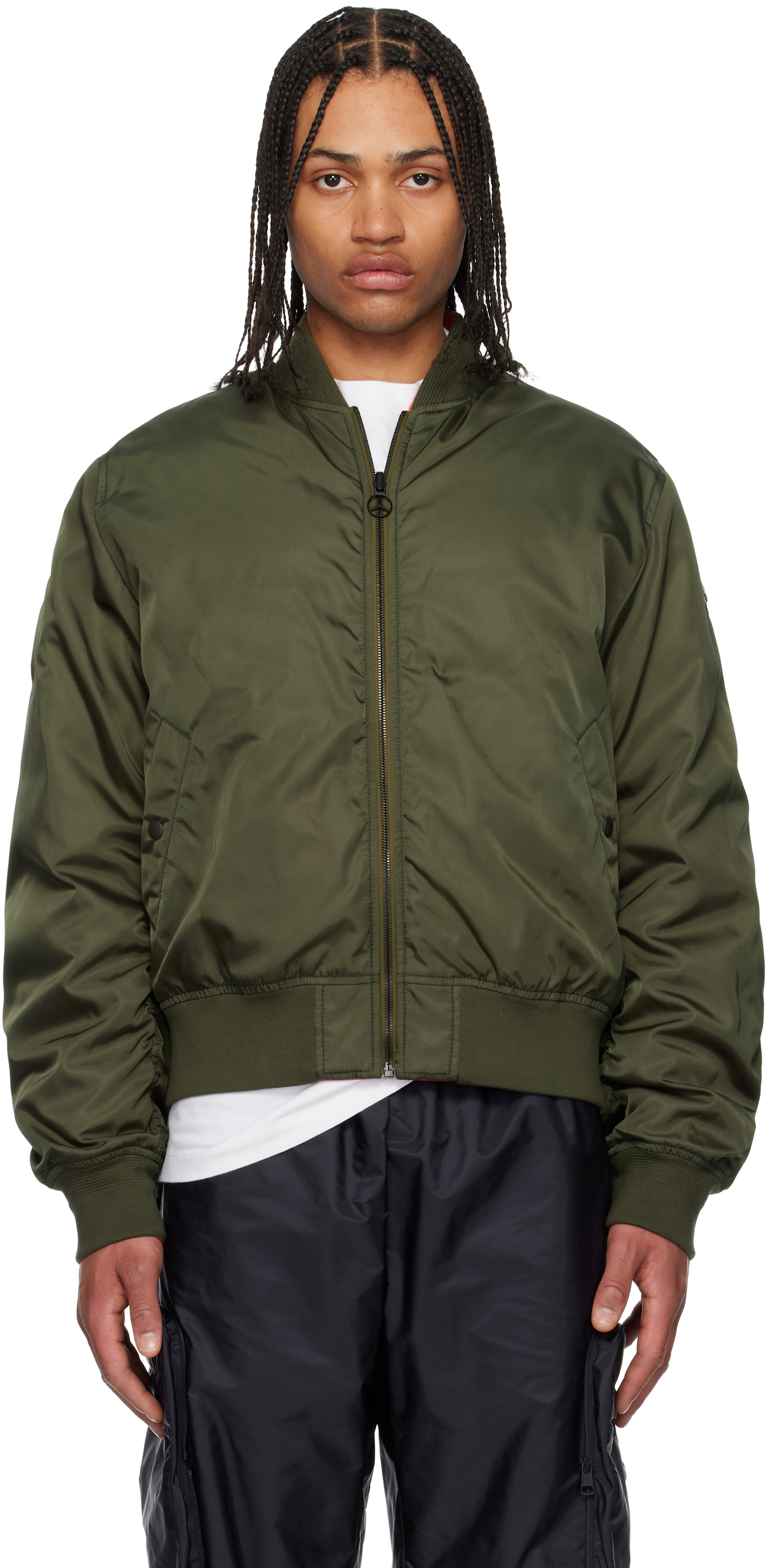 Moncler Genius: Mercedes-Benz by NIGO Khaki & Orange Neper Down