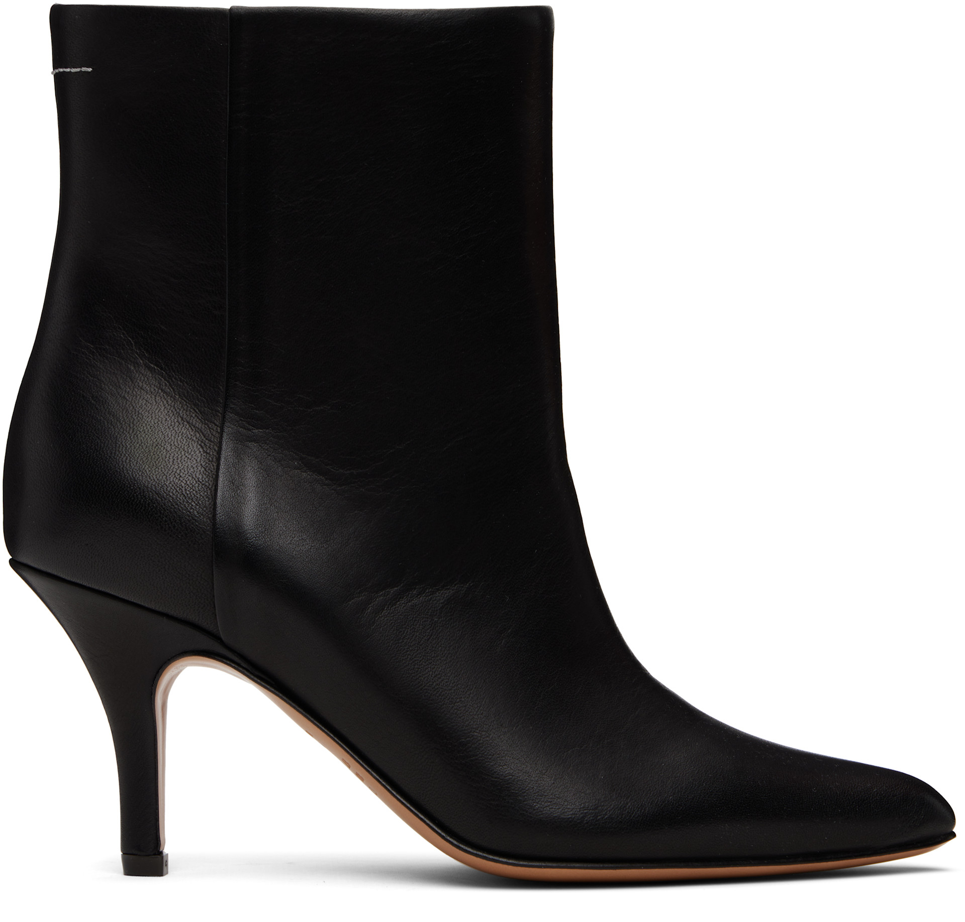 MM6 Maison Margiela: Black Architype Ankle Boots | SSENSE