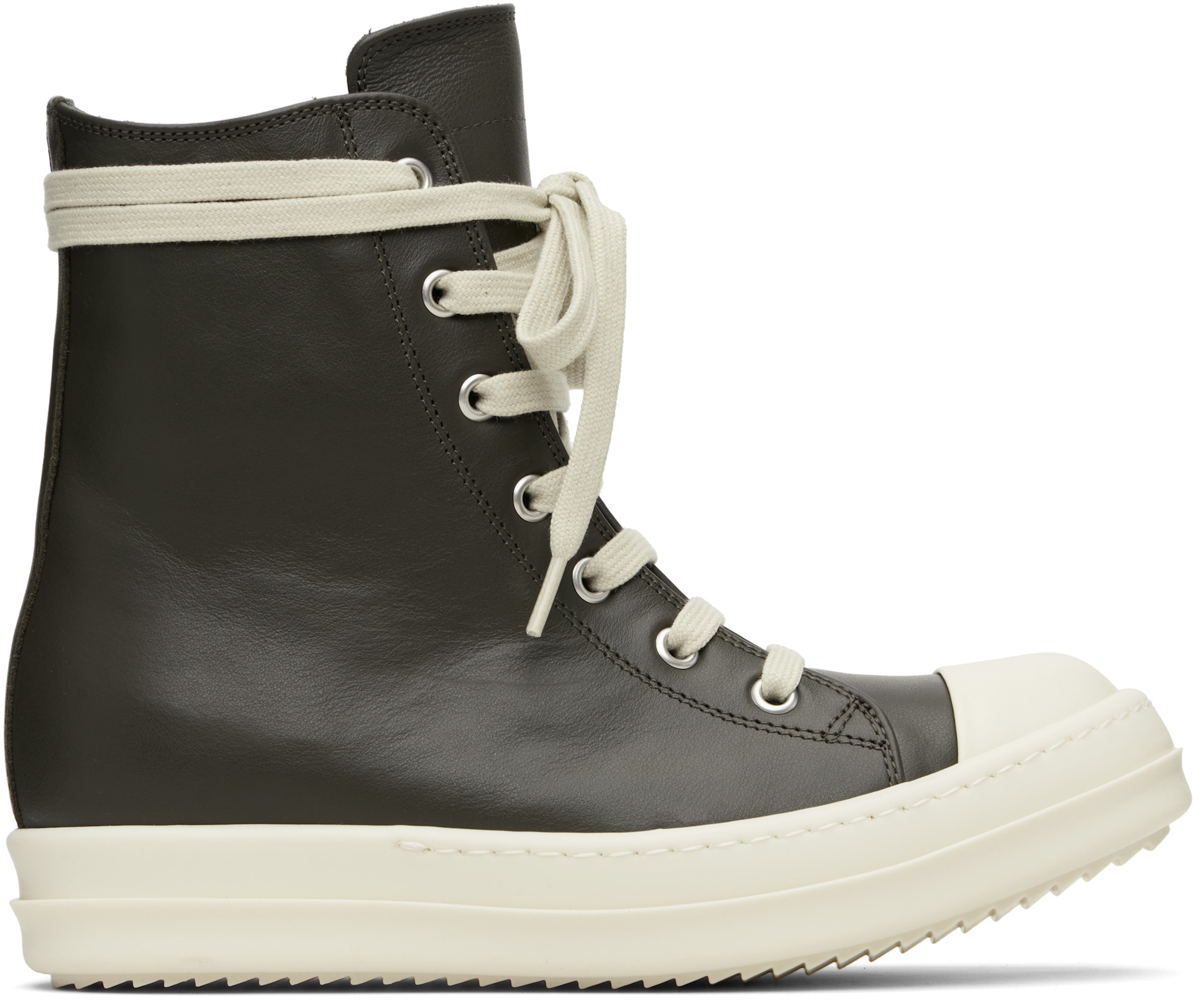 Rick Owens: グレー Concordians スニーカー | SSENSE 日本 Rick Owens: グレー Concordians スニーカー | SSENSE 日本