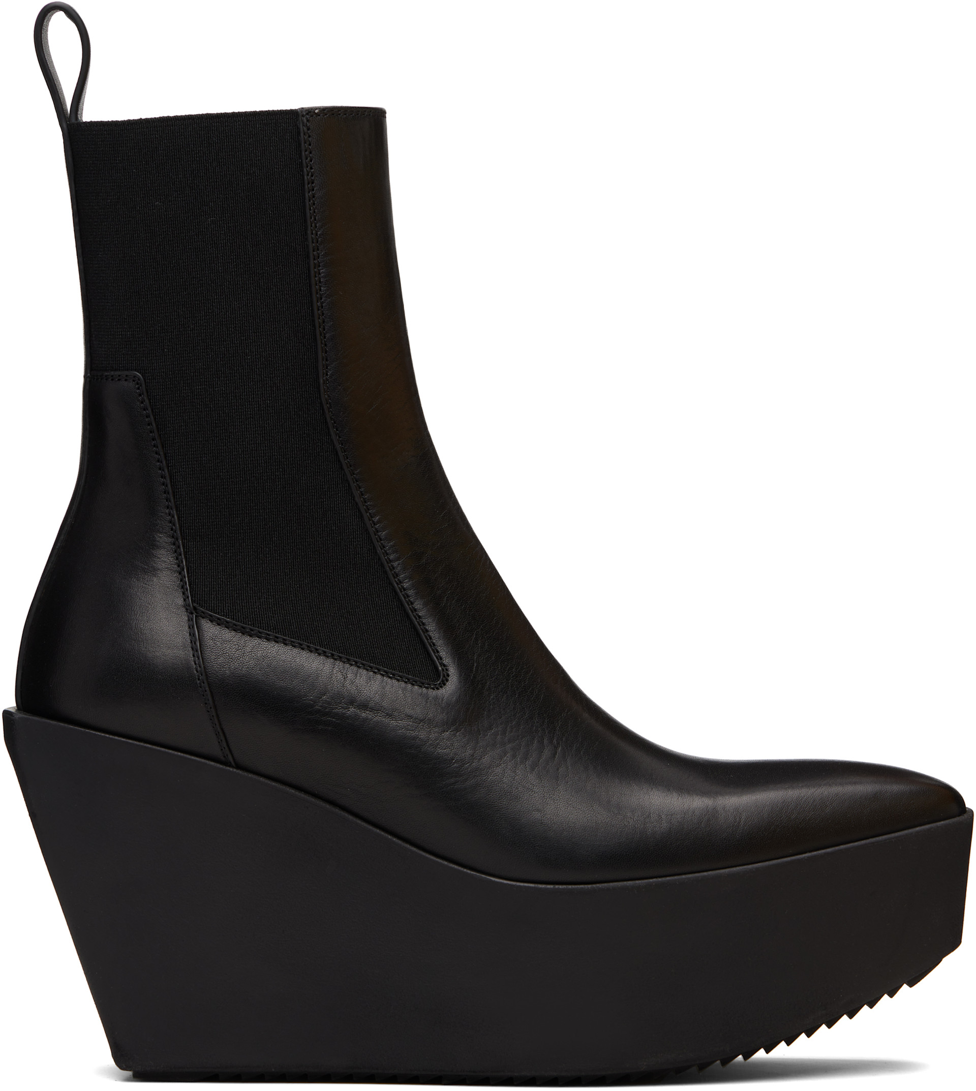 Rick Owens: ブラック Concordians Sliver Platform Beatle チェルシー