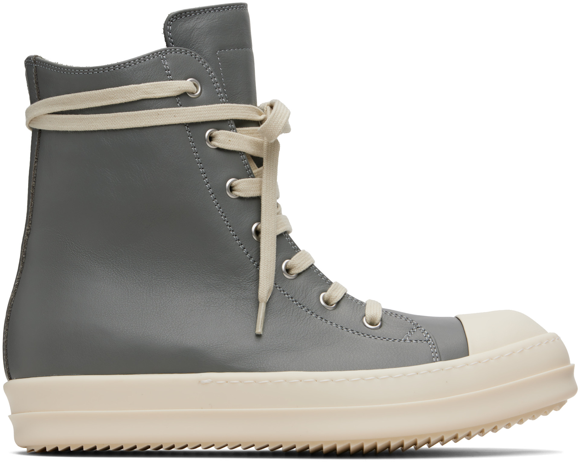 Rick Owens: Gray Concordians Sneakers | SSENSE
