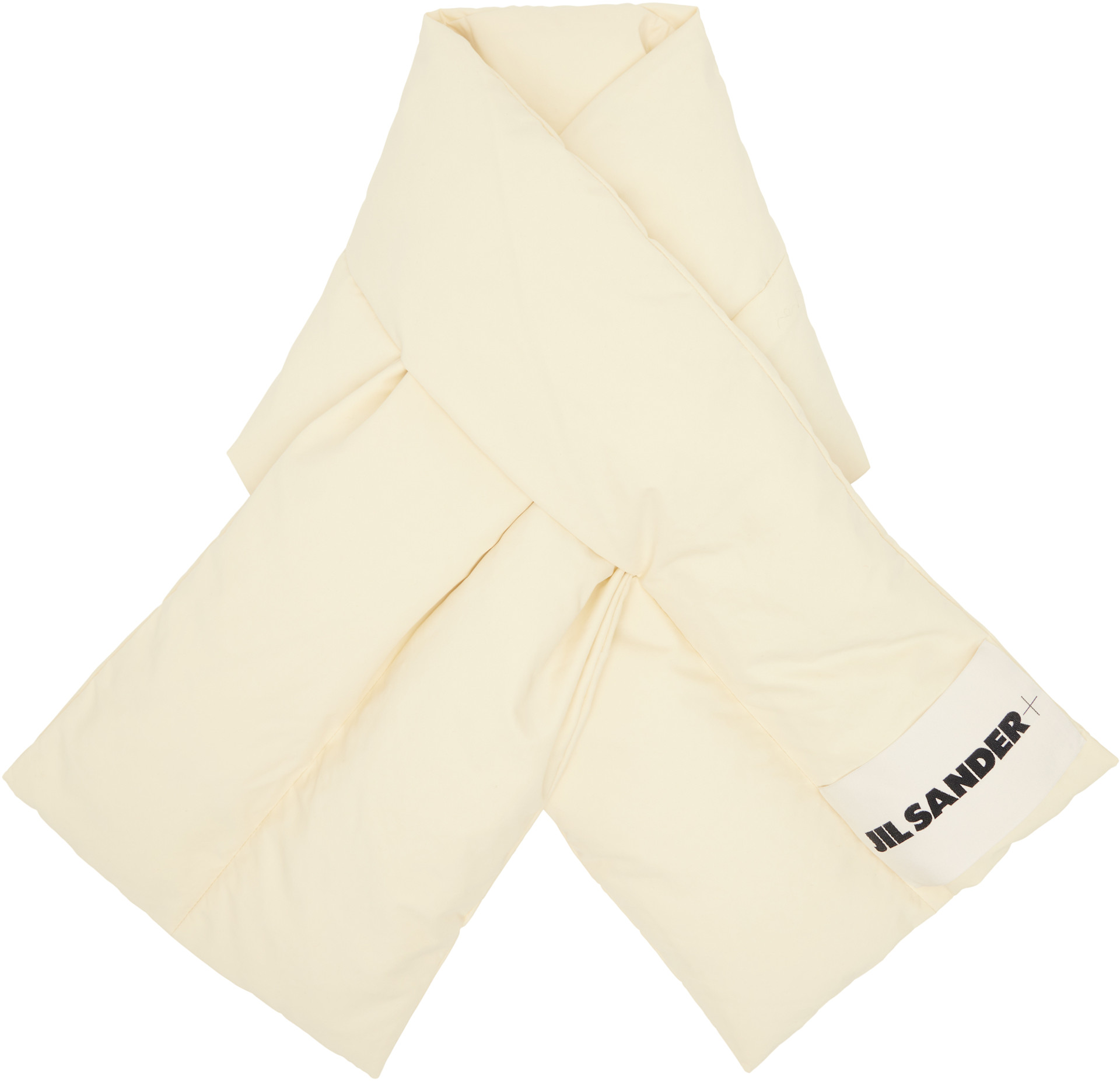 JIL SANDER ジルサンダー　DOWN SCARF 01 JIL SANDER（ジルサンダー） ダウン マフラー ダウンスカーフ ロゴ