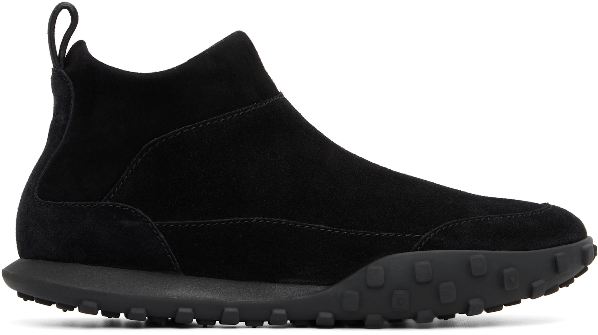 JIL SANDER ラブシモンズ期　ブラック　50 Jil Sander: Black Moon Sneakers | SSENSE