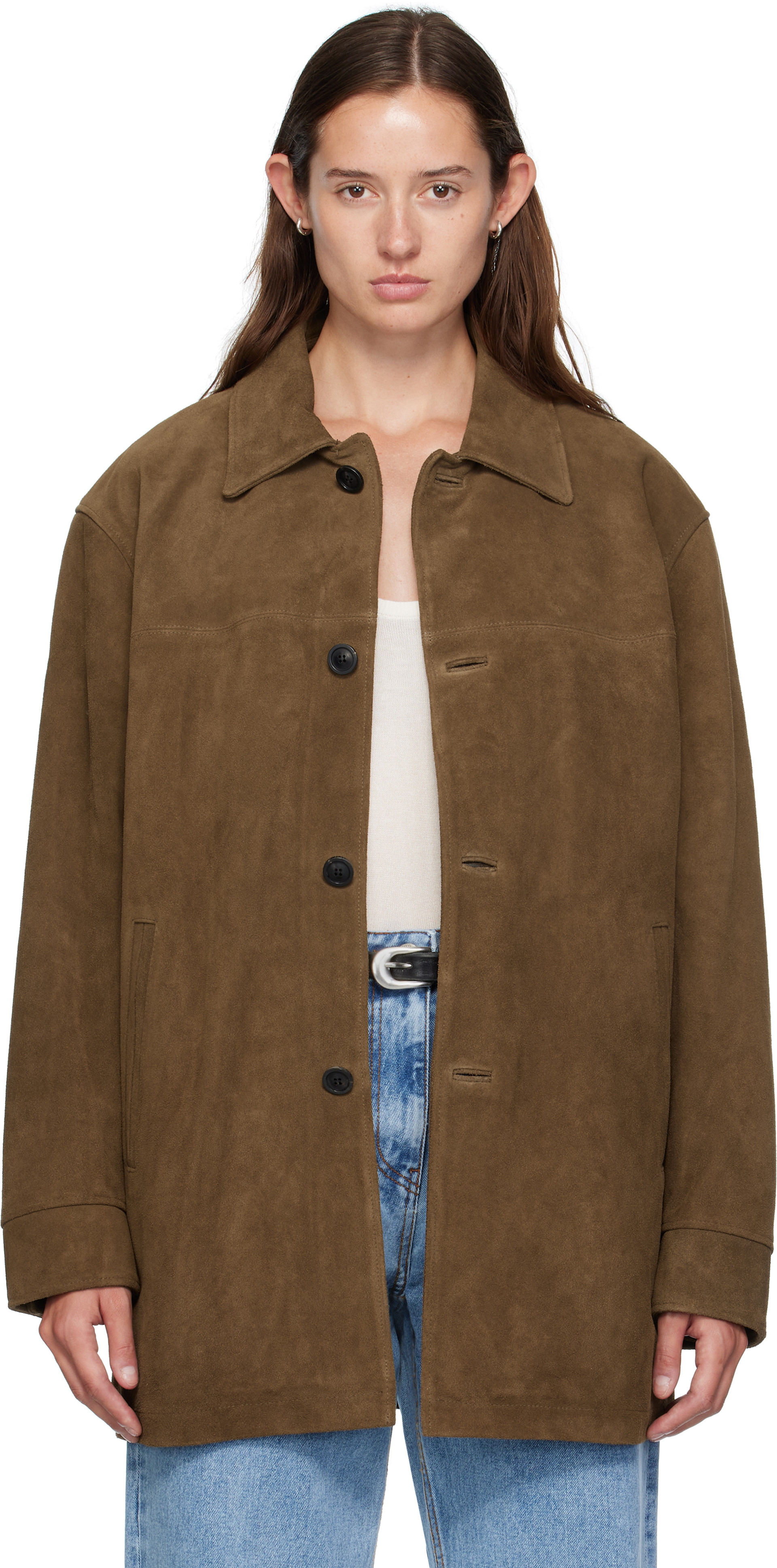 の*し様 coor レザージャケット　ダークブラウン COOR - Vintage Cow Skin A-2 Leather Jacket | HBX