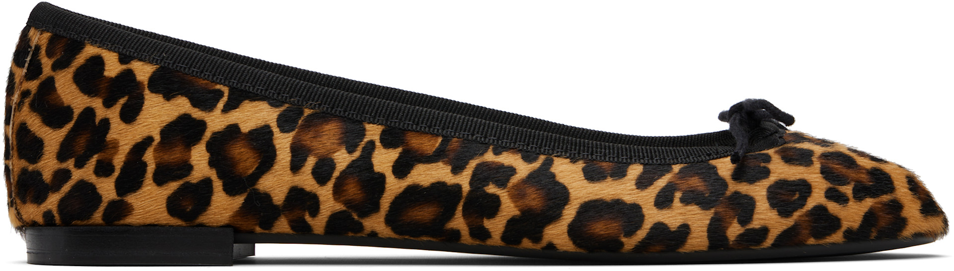 repetto Ballerina Cendrillonレオパード39.5新品 Rubber Sole Cendrillon Ballet Flats Leopard | Repetto