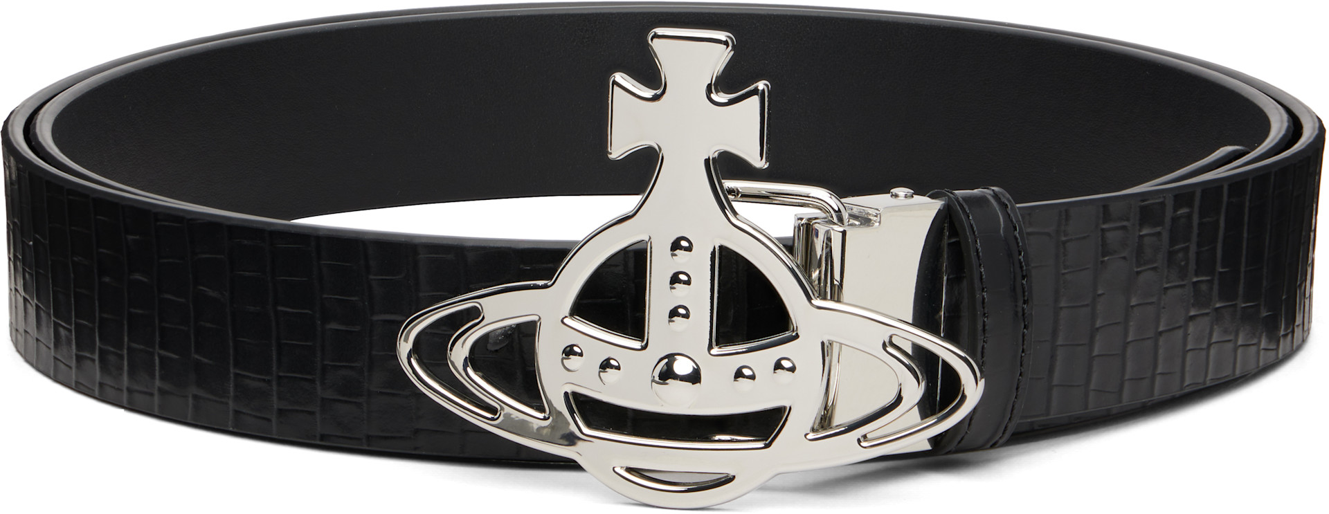 Vivienne Westwood　バックルベルト Small Orb バックルベルト - ブラック | Vivienne Westwood®