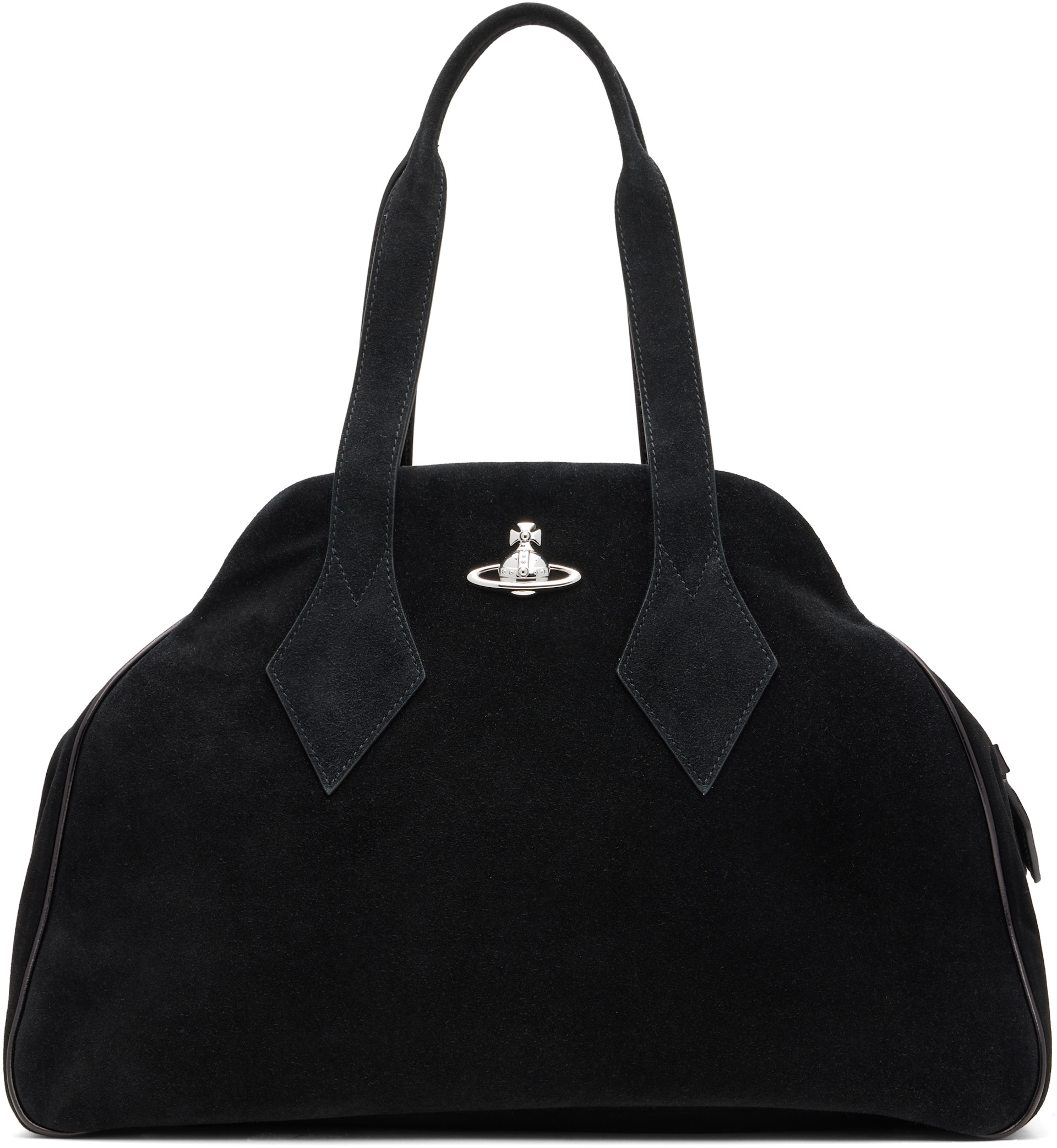 Vivienne Westwood バッグ Vivienne Westwood Mini Victoria Yasmin Black Leather Dome