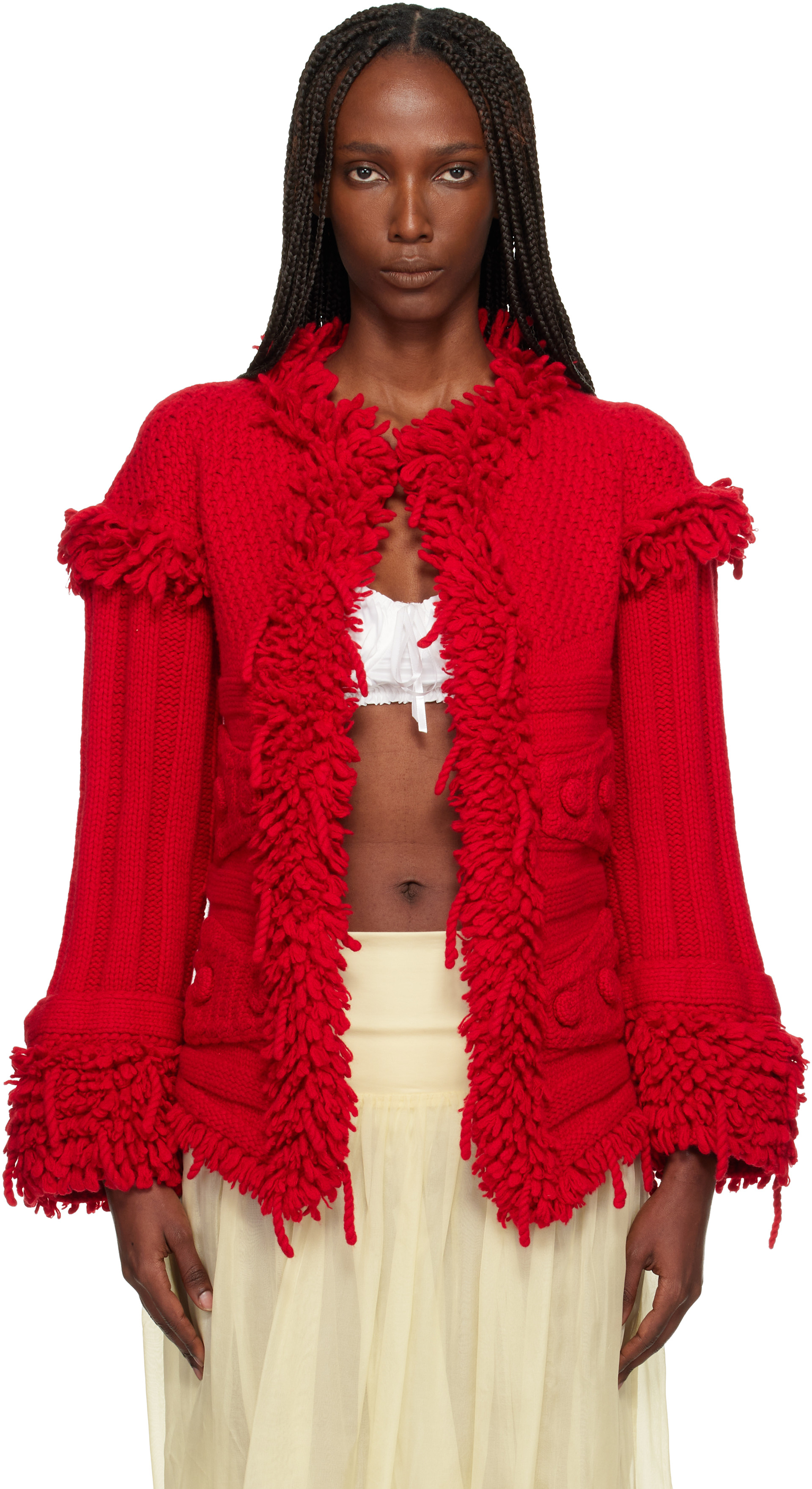 Judy Turner: Red Orlando Jacket | SSENSE