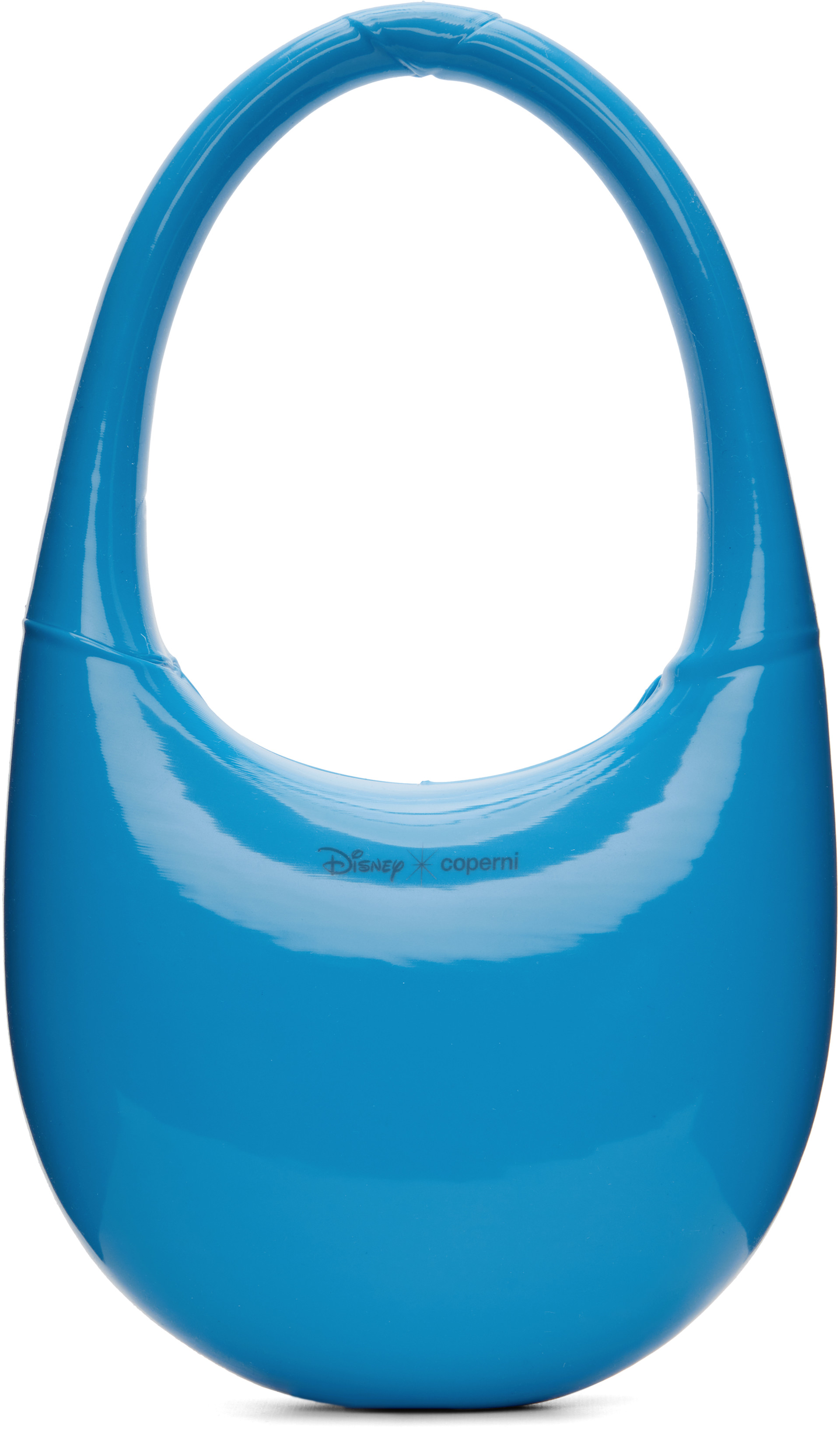 Coperni: Blue Disney Liquid Print Swipe Bag | SSENSE Germany