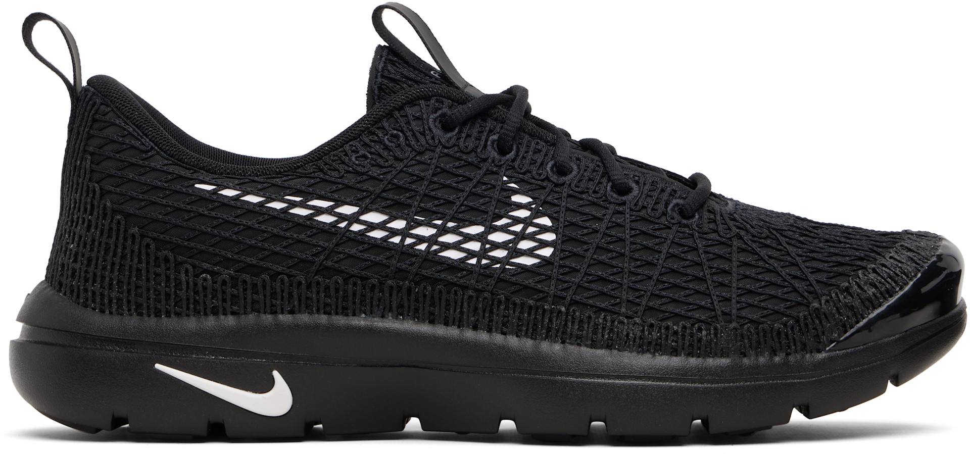 Comme des Garçons Homme Plus: Black Nike Edition Air Flymesh Comme des Garçons Homme Plus: Black Nike Edition Air Flymesh