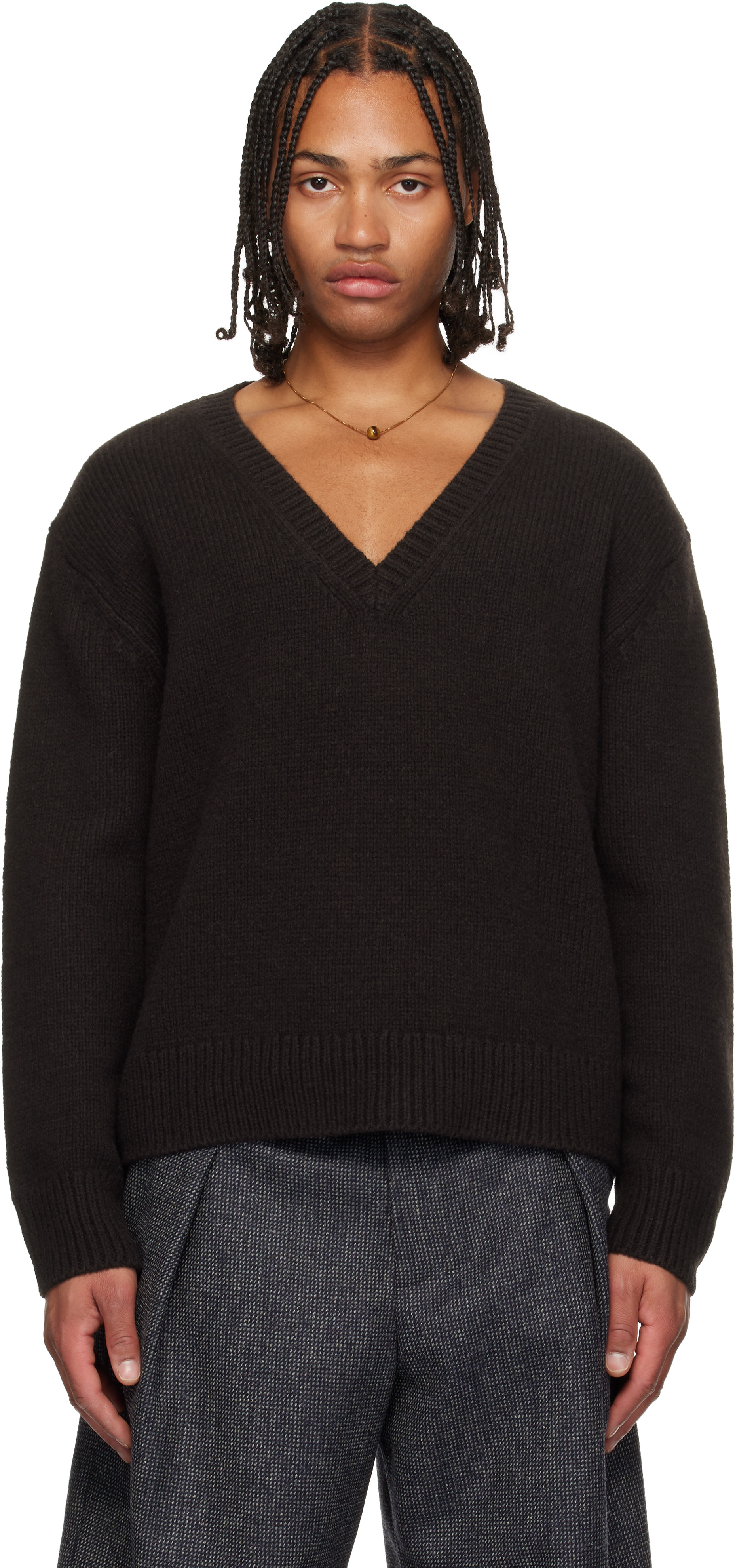 DRIES VAN NOTEN ニットキャミソール M DRIES VAN NOTEN（ドリスヴァンノッテン）の「MONET 9711 M.K.SWEATER