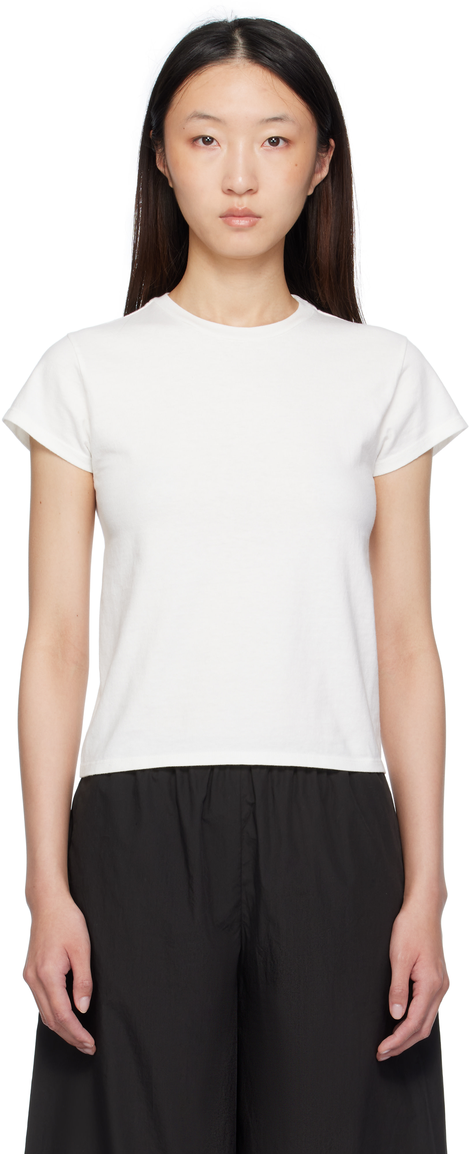 The Row: Off-White Tori T-shirt | SSENSE United Kingdom