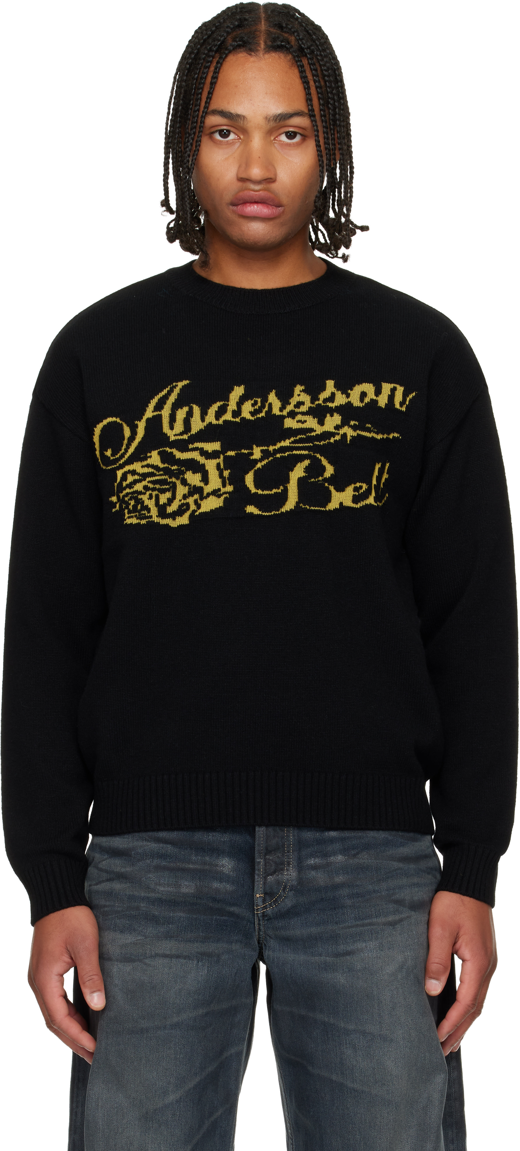 【Andersson Bell アンダーソンベル】ニットベスト Mサイズ ANDERSSON BELL（アンダースンベル） ベスト ジレ Andersson Bell