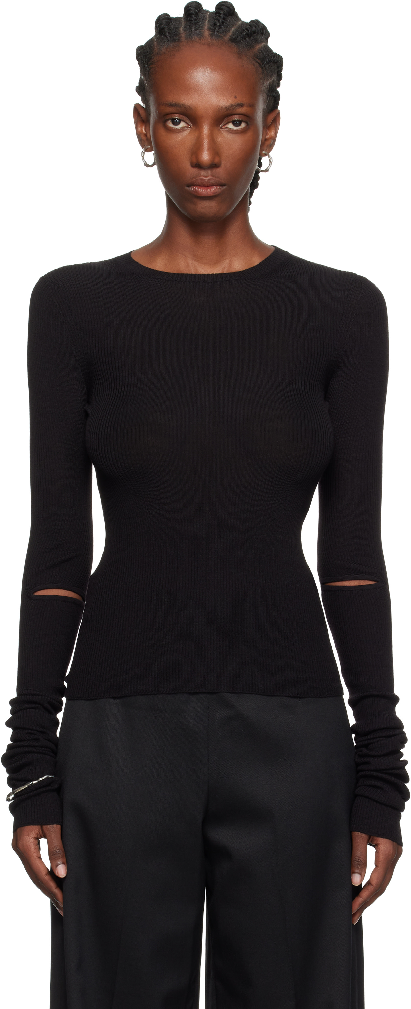 訳あり　Ann Demeulemeester ブラックタンクトップ メンズタンクトップ – Ann Demeulemeester