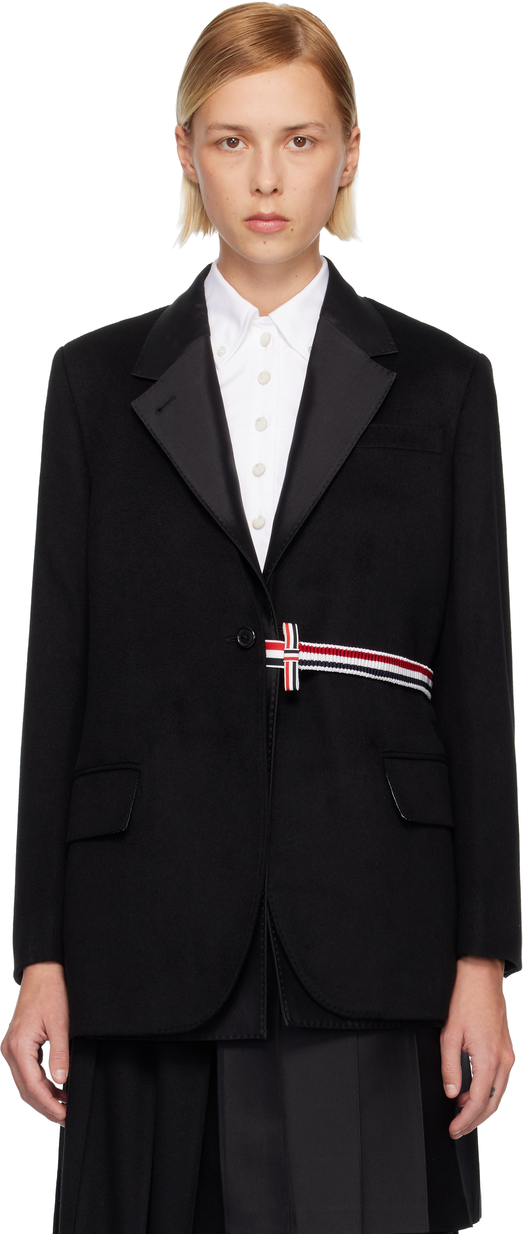 ウィメンズ用 Thom Browne テーラードジャケット | SSENSE 日本