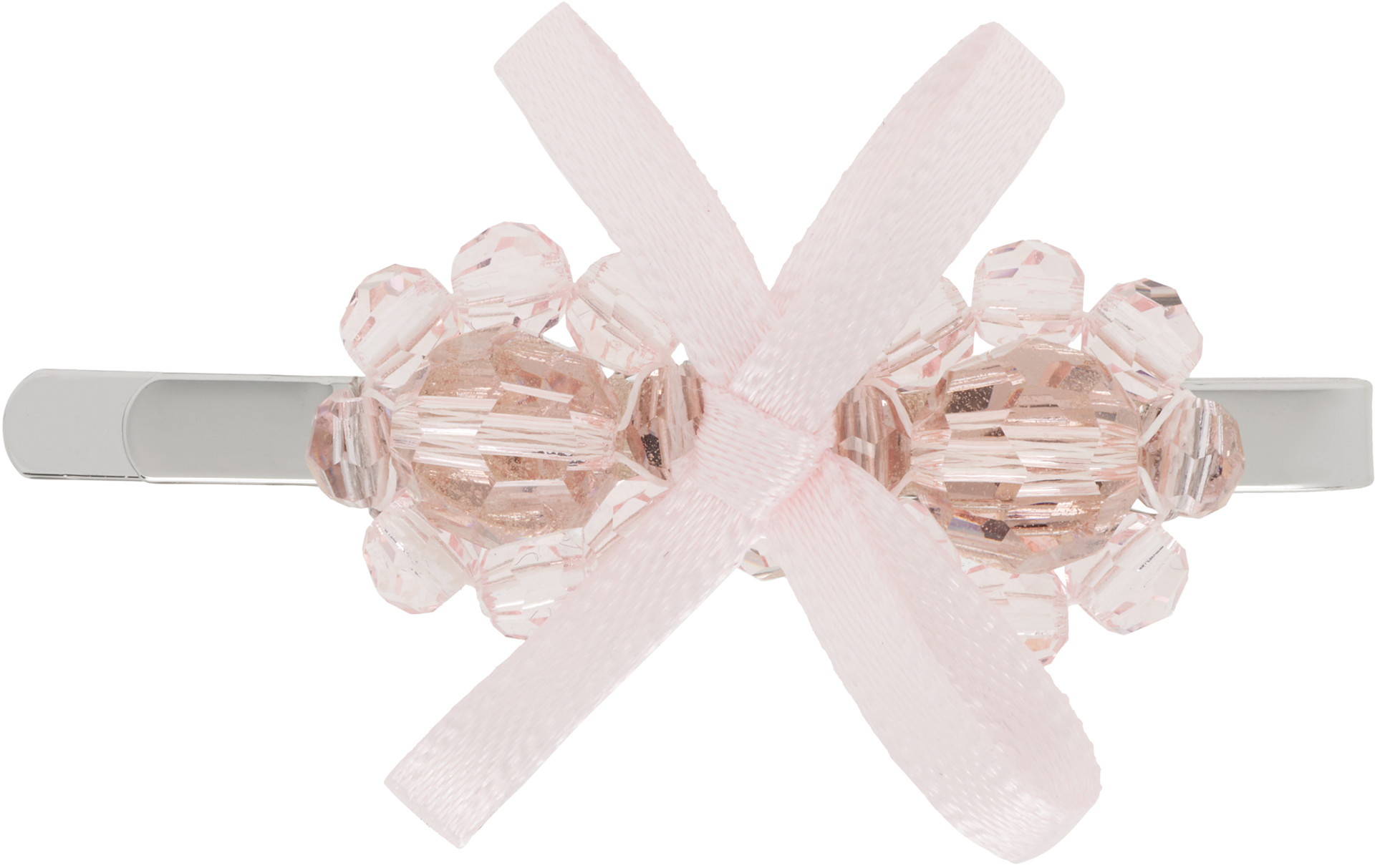 Simone Rochaのピンク Petite Bow Mini Flower ヘアピンがセール中