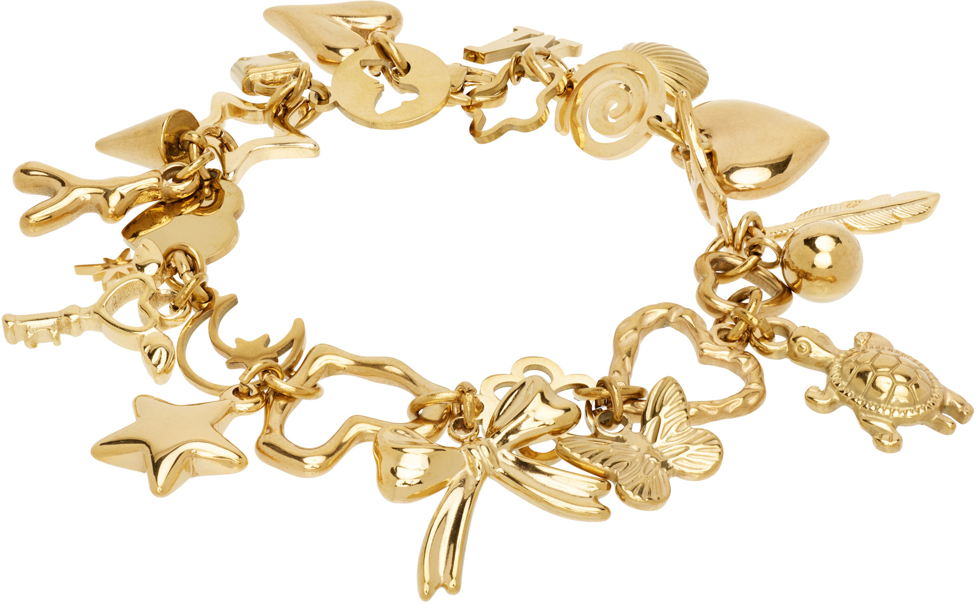 MARLAND BACKUSブレスレット Marland Backus: Charm Bracelet | SSENSE