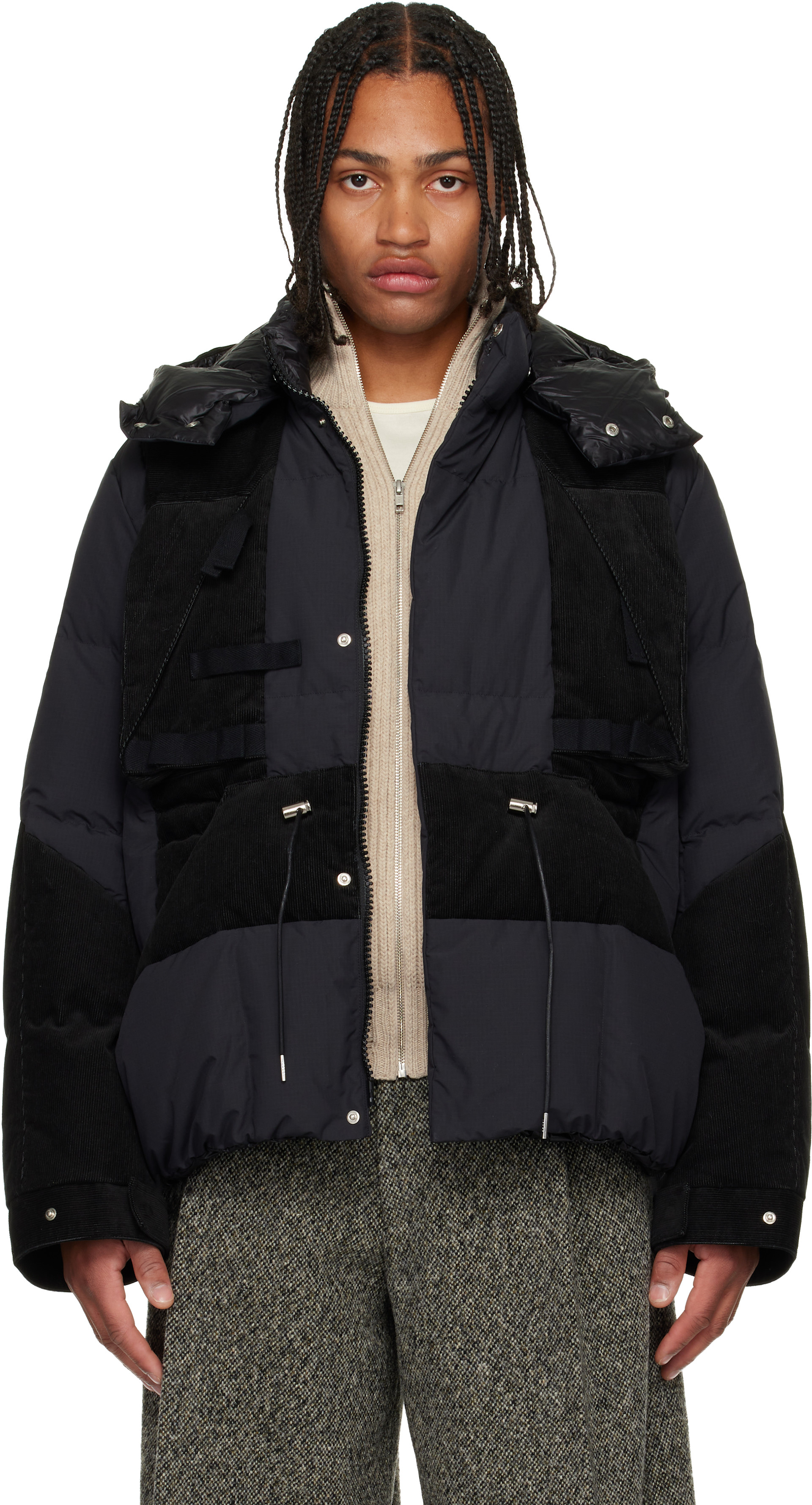  ダウンジャケット S 最終値下げ売り切り価格 MENS】FUSED QUILTING DOWN JACKET ヒューズド キルティング ダウン