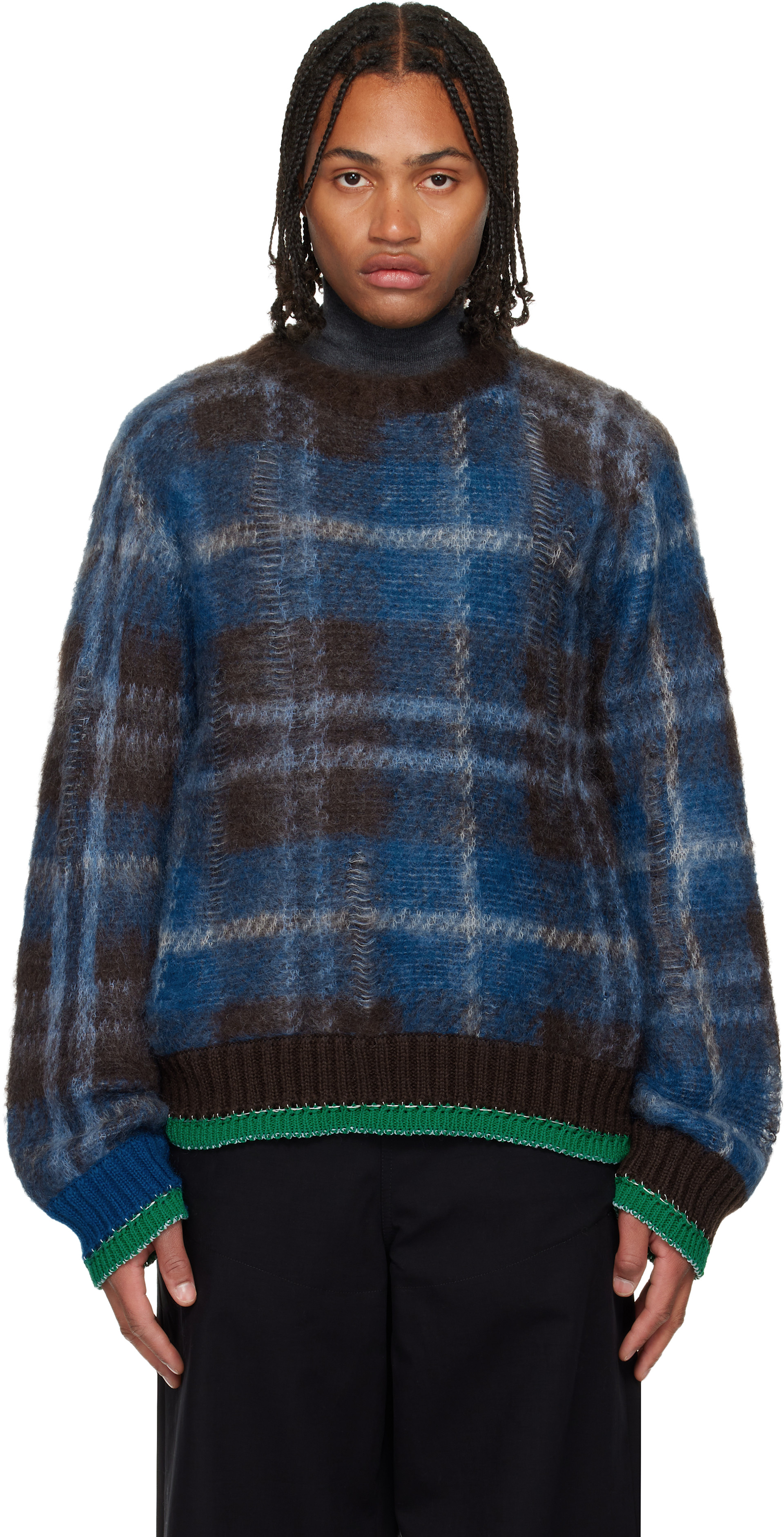 sacai＊ベルベットスリーブセーター サカイの新作ニットを秋の主役に。タイムレスなデザインと豊富なカラー