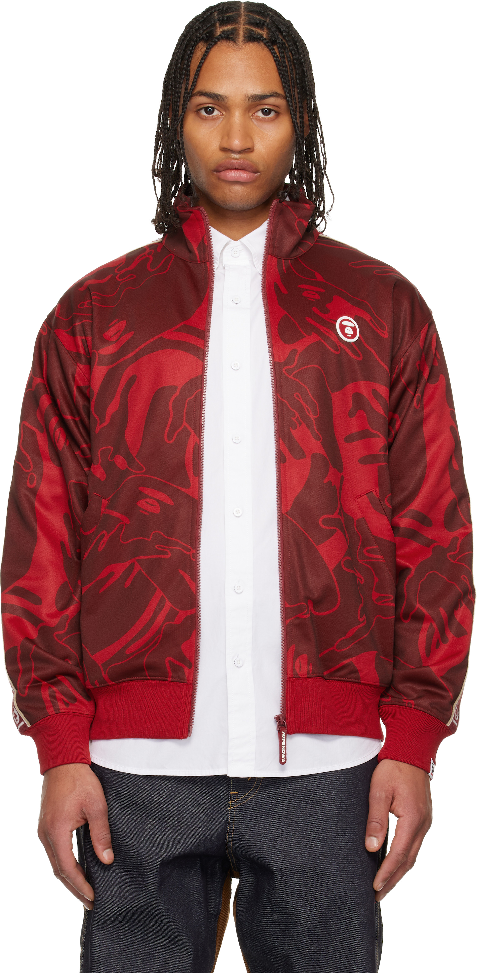AAPE by A Bathing Ape: Red 