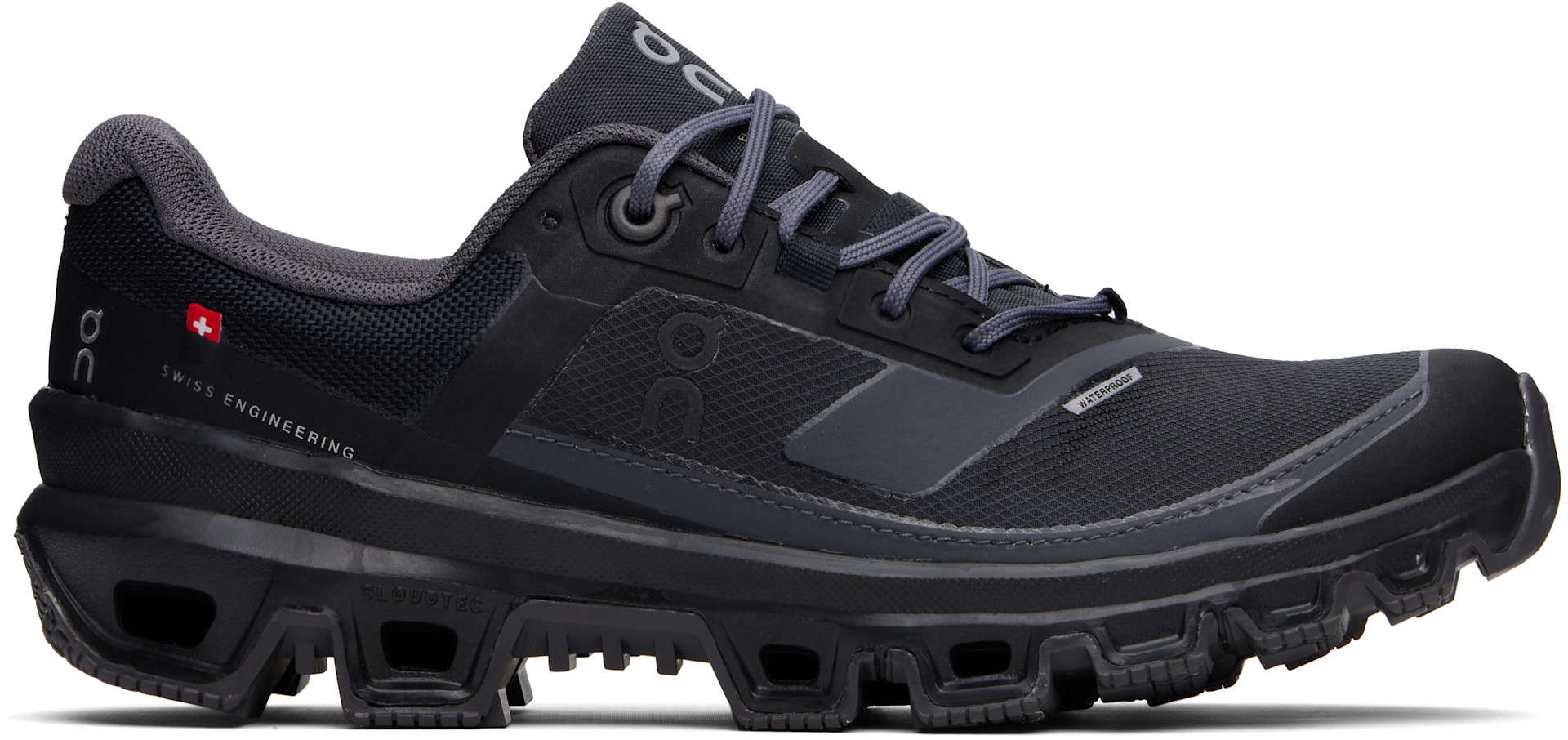 On: Black Cloudventure DNA WP Sneakers | SSENSE