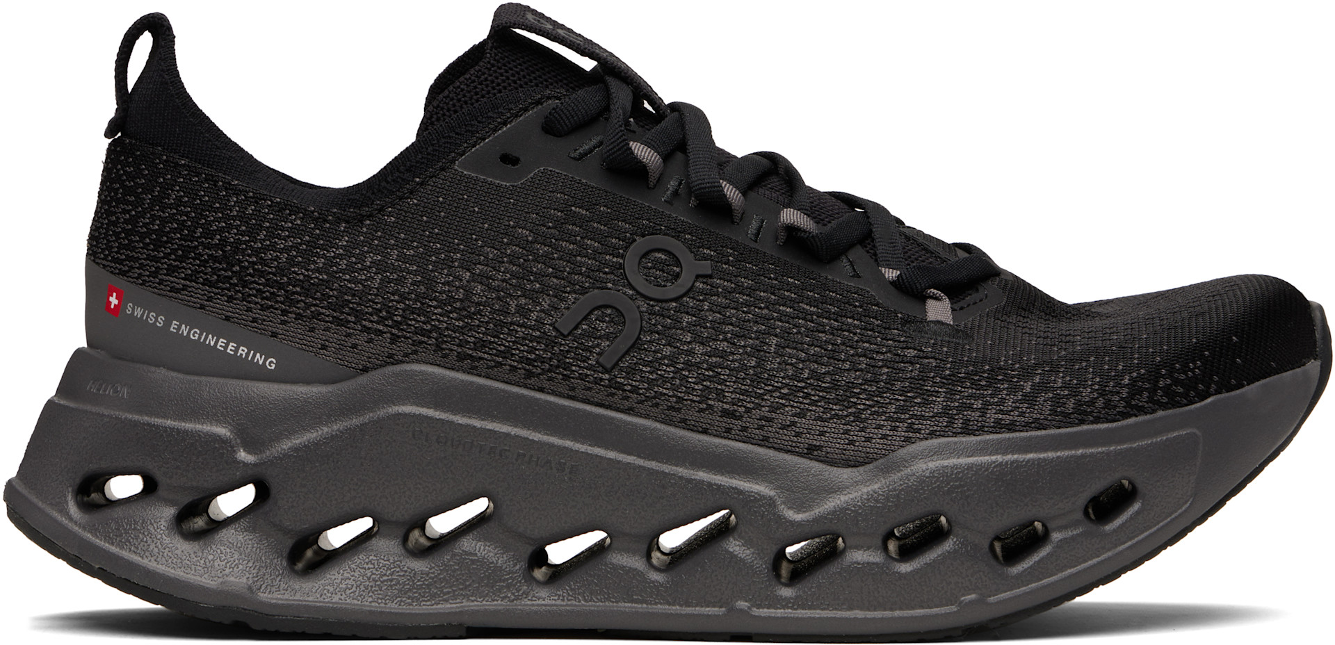 On: Black Cloudsurfer Max Sneakers | SSENSE