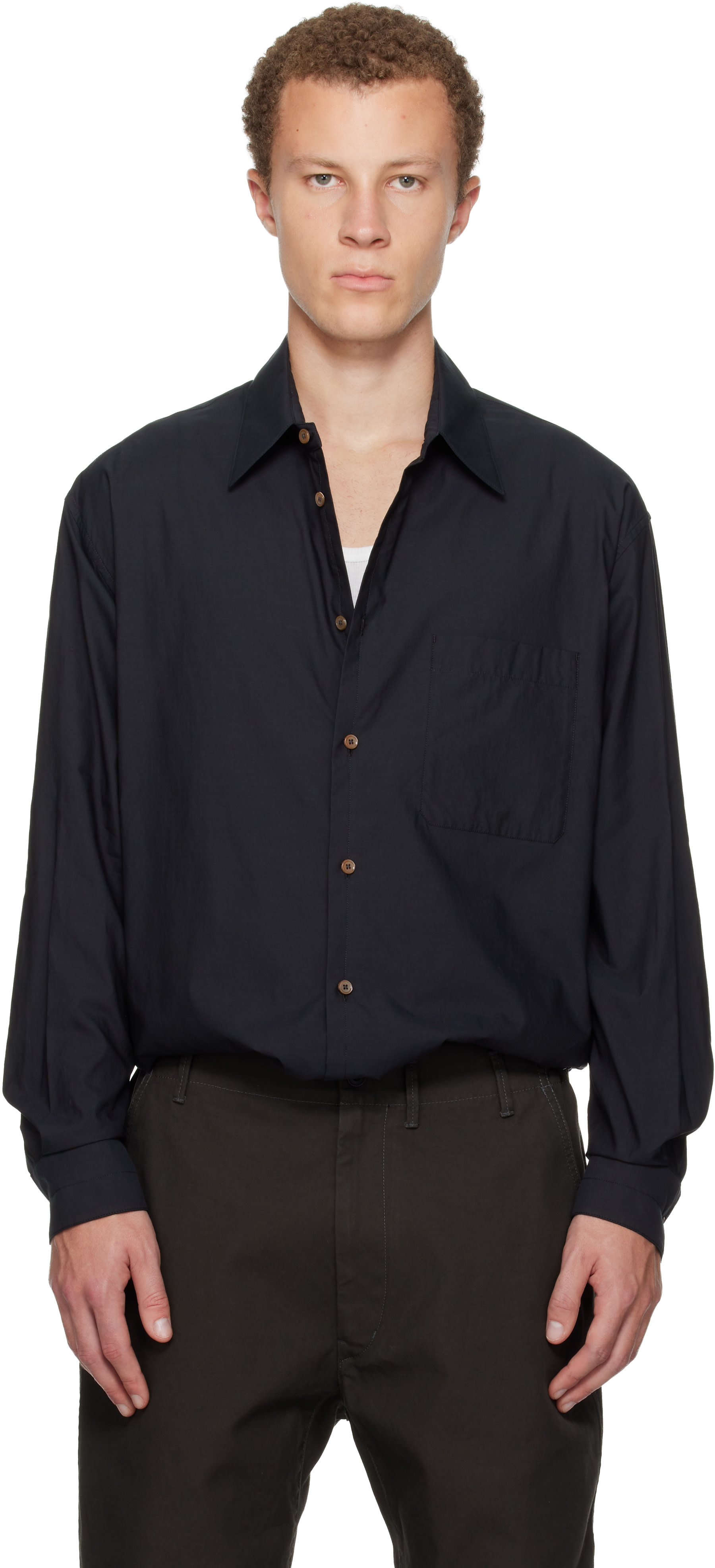 LEMAIRE ポロシャツ メンズ ブラック サイズM Lemaire Polo shirt men - Black | TO1225LK116 | GIGLIO.COM