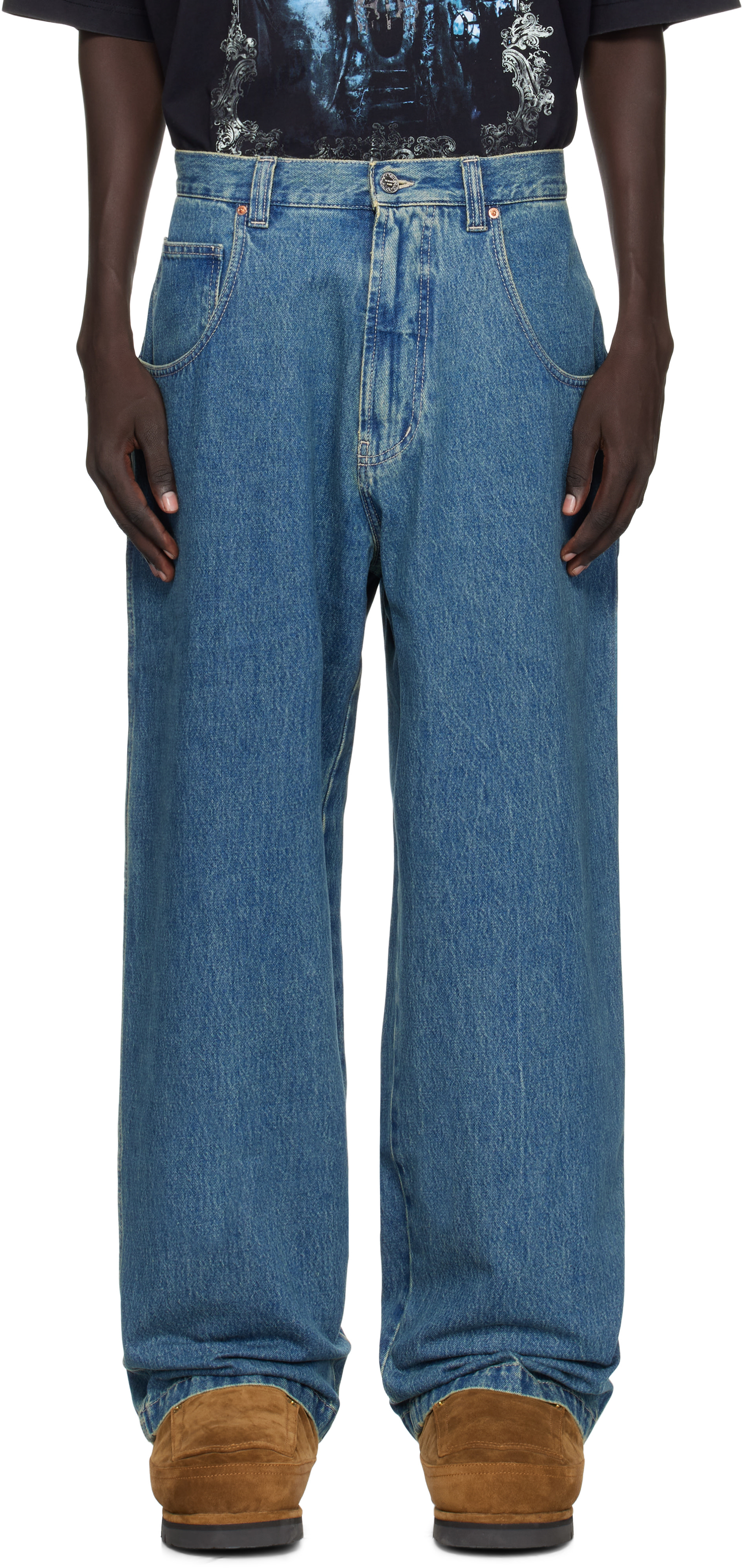 Blue Hip-Hop Jeans