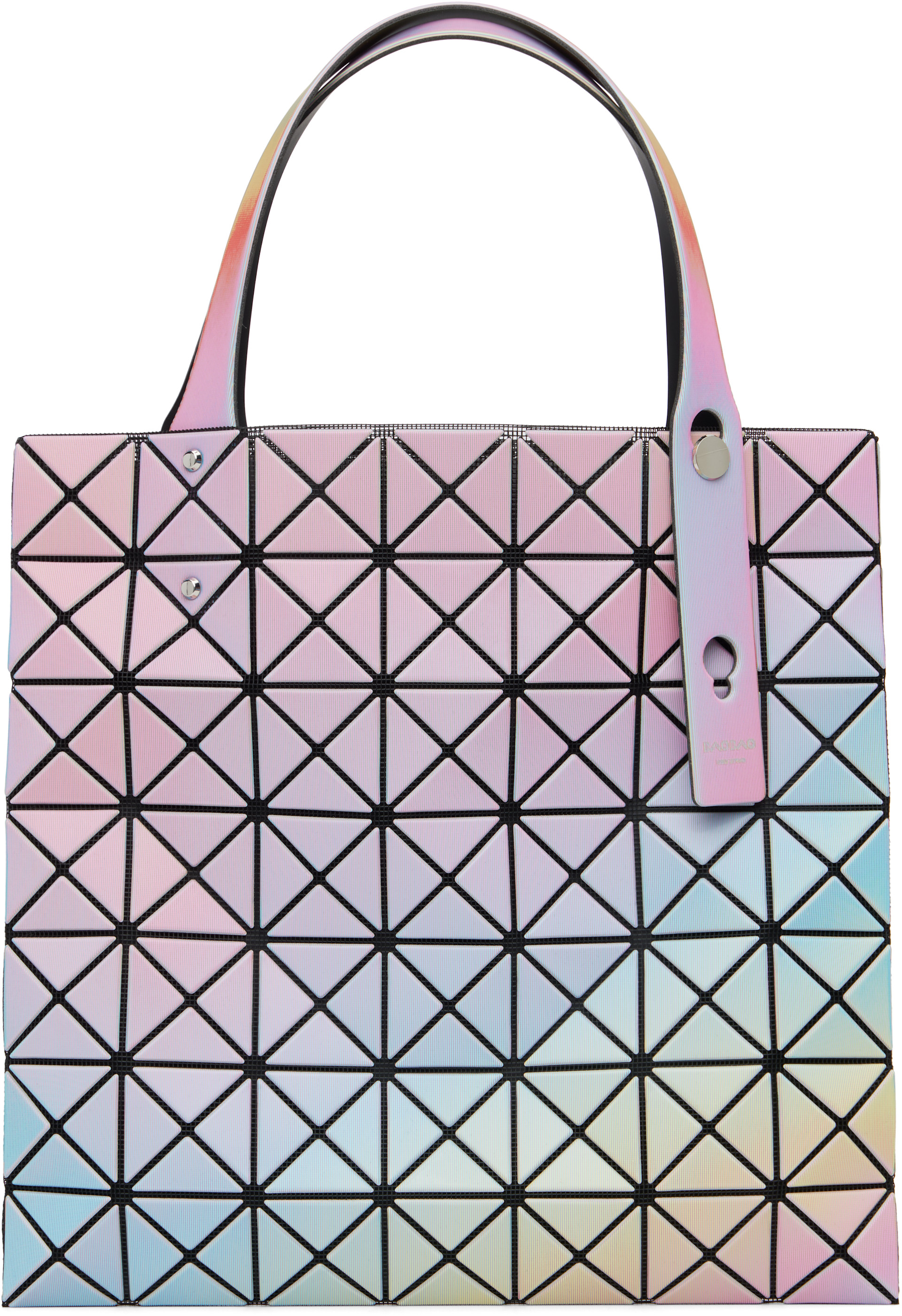 BAO BAO ISSEY MIYAKE トートバッグ illusion BAO BAO ISSEY MIYAKE: Multicolor Illusion Tote | SSENSE