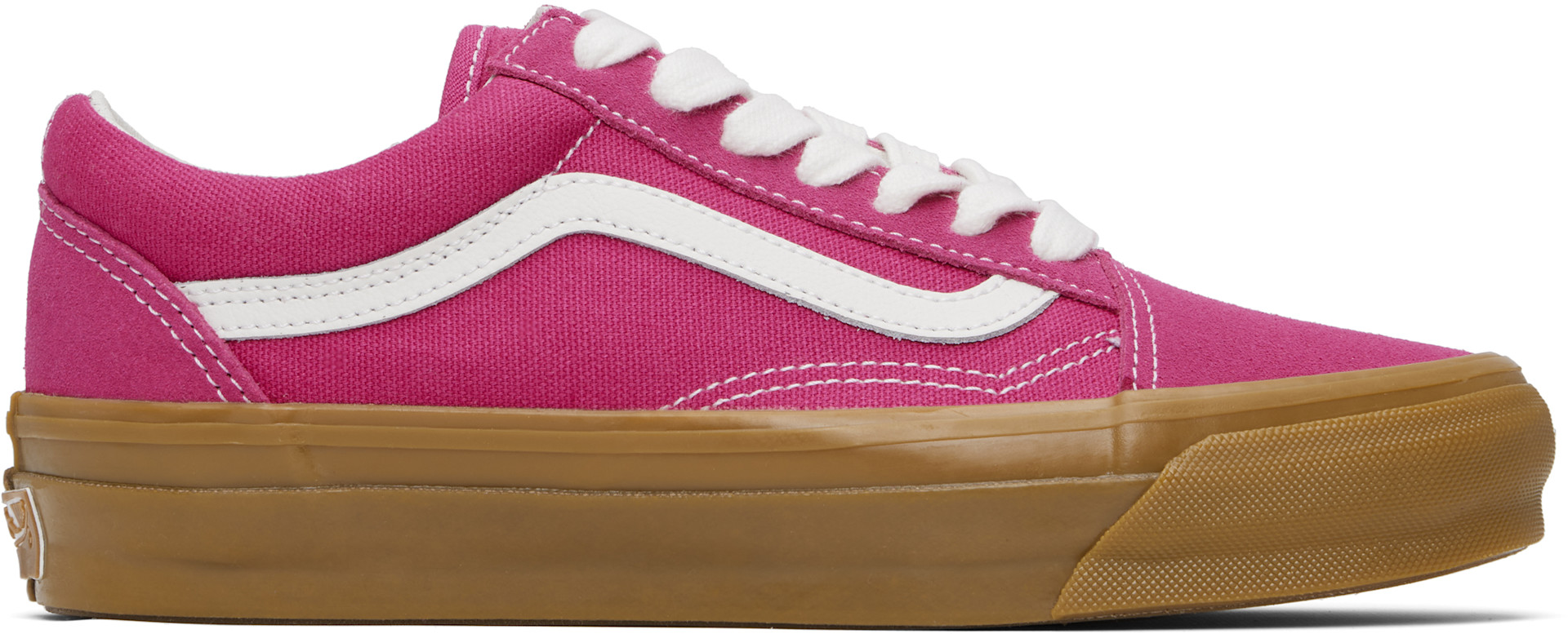 Vans: ピンク Premium Old Skool Gum スニーカー | SSENSE 日本