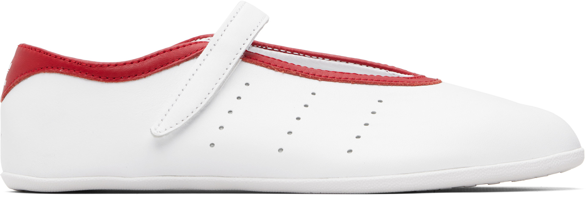 adidas Originals: White Stan Smith Lo Pro Ballerina Flats | SSENSE
