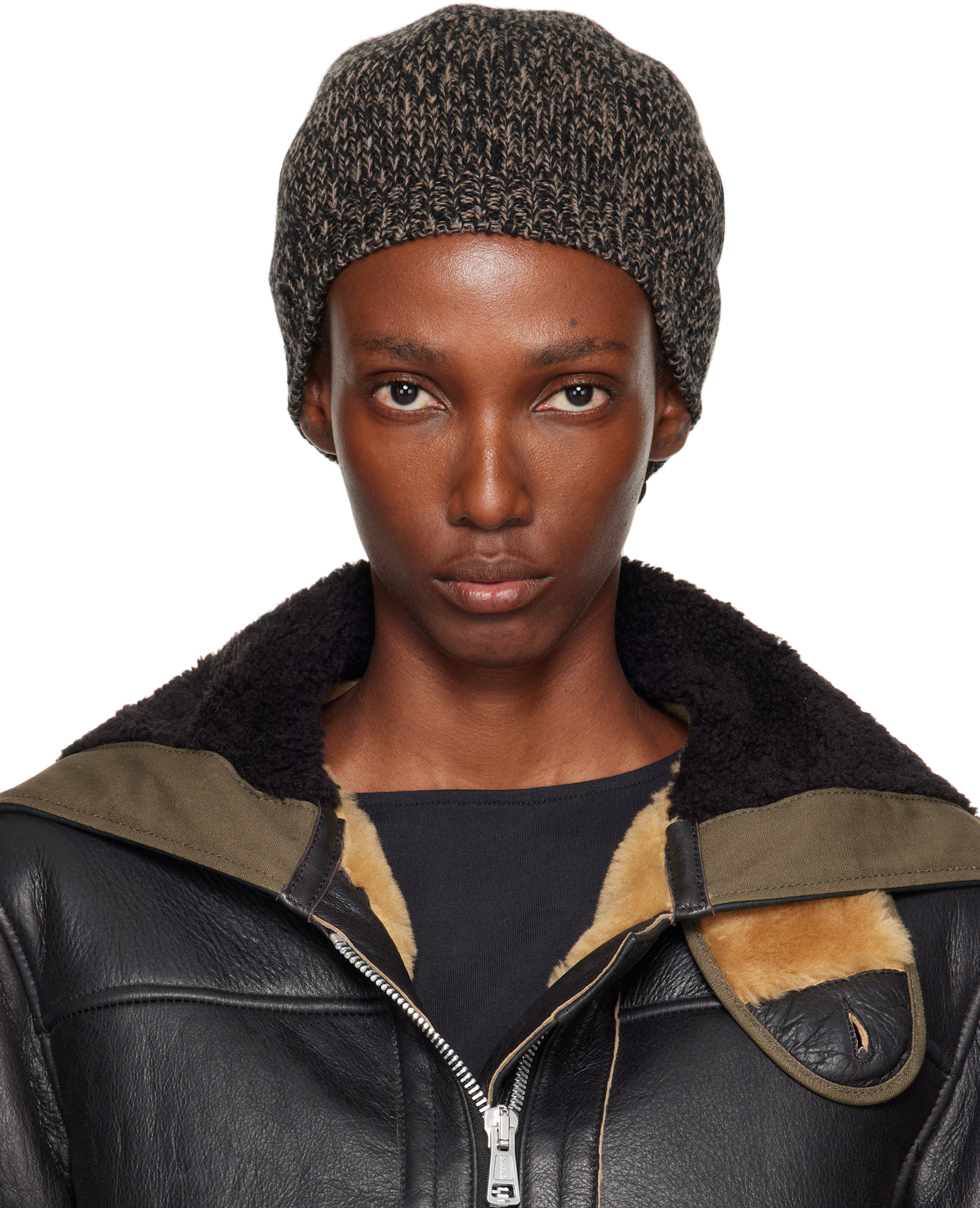 OUR LEGACY: Black & Brown Classic Beanie | SSENSE