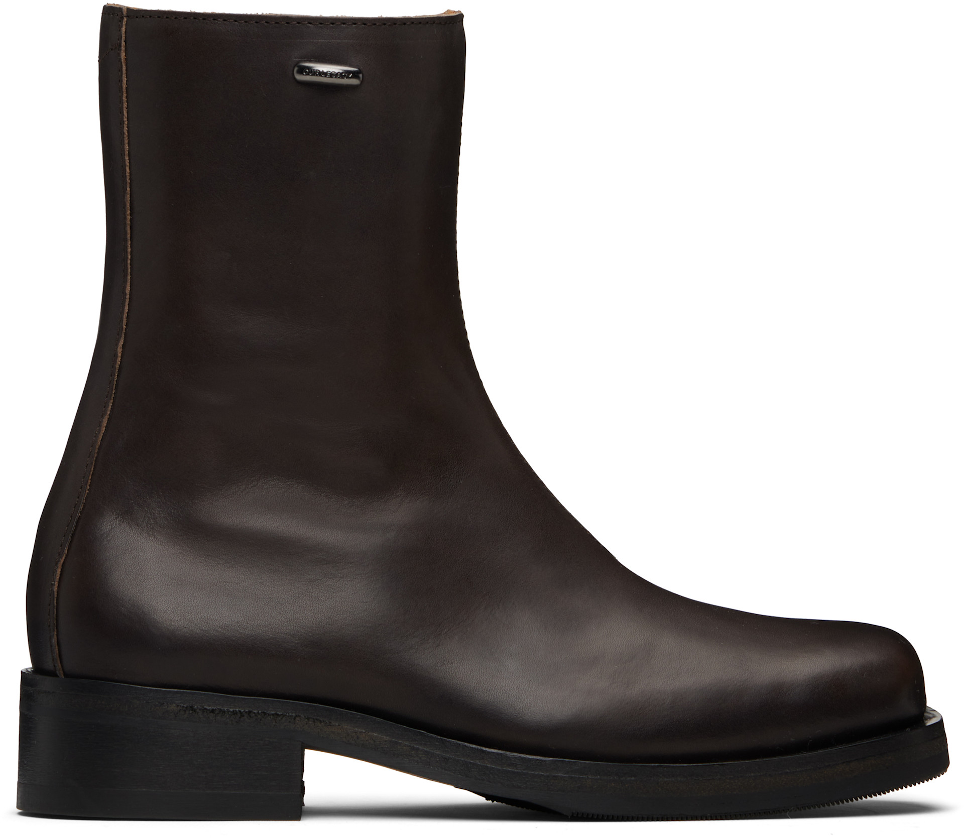 OUR LEGACY: Brown Camion Boots | SSENSE