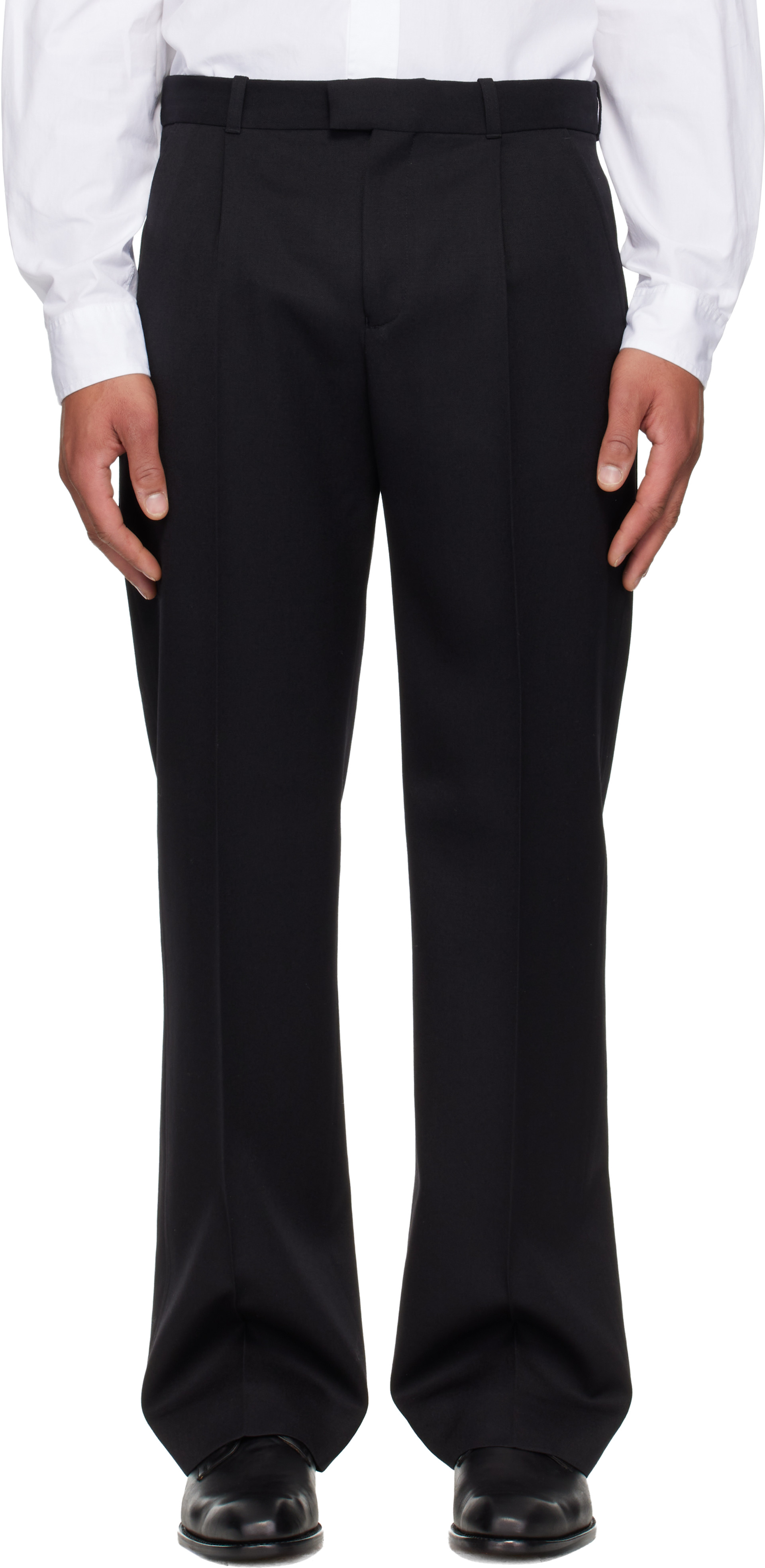 OUR LEGACY: Black Slack Trousers | SSENSE