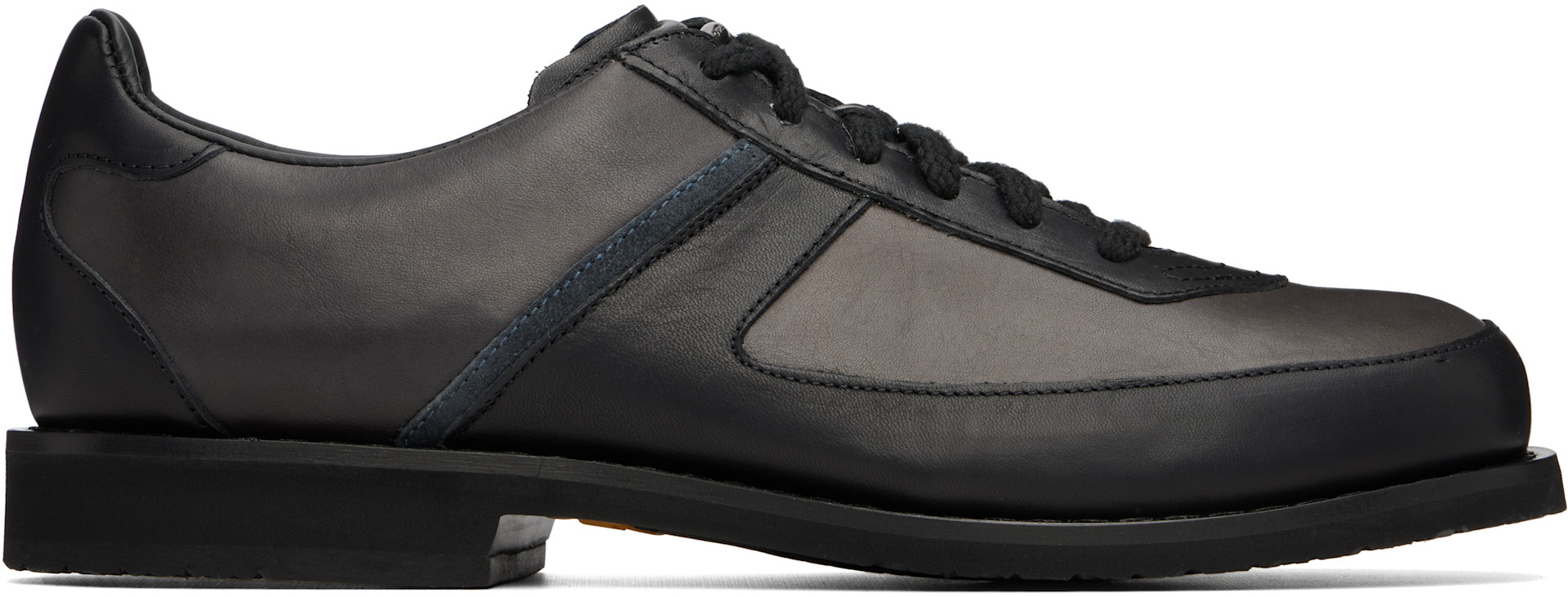 OUR LEGACY: Brown & Black Ten Pin Sneakers | SSENSE