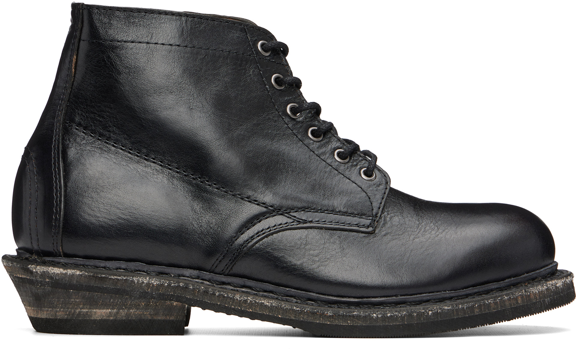 OUR LEGACY: Black Cortege Boots | SSENSE