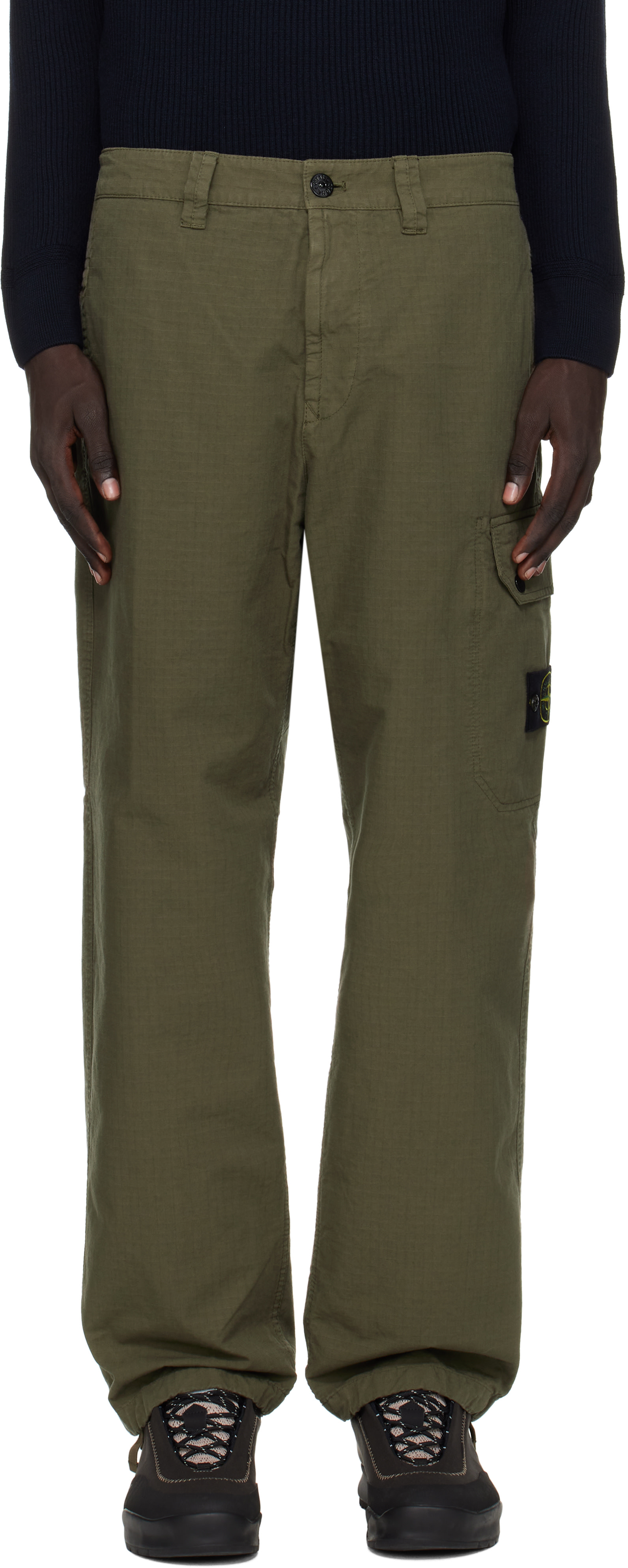 パンツ STONE  RIPSTOP CARGO PANTS ストーンアイランド - リップストップ カーゴパンツ | HBX
