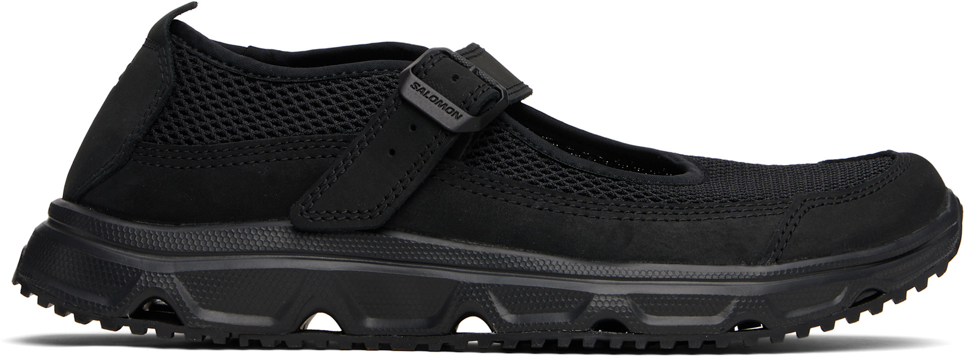 Salomon: Black RX Marie-Jeanne Loafers | SSENSE