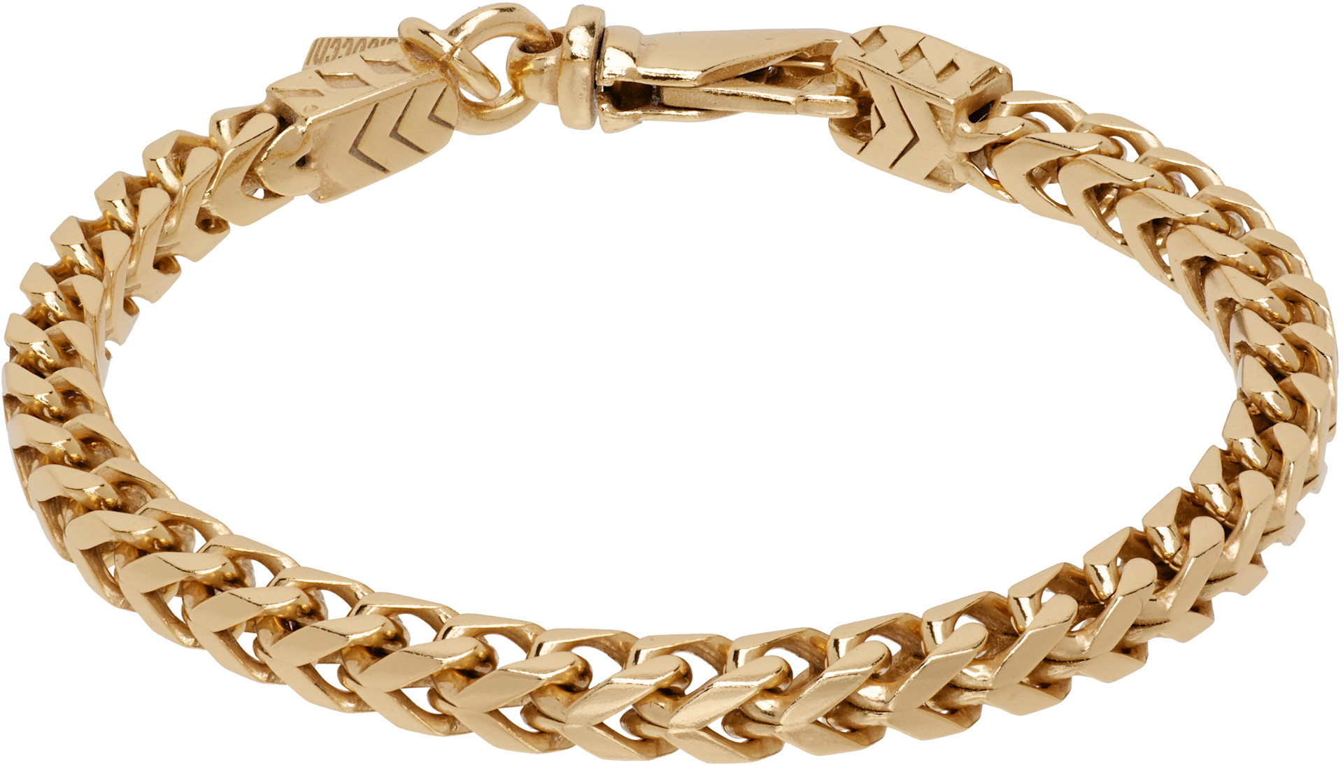 【金欠緊急価格】Emanuele Bicocchi ブレスレット Emanuele Bicocchi: Box Chain Bracelet | SSENSE Canada
