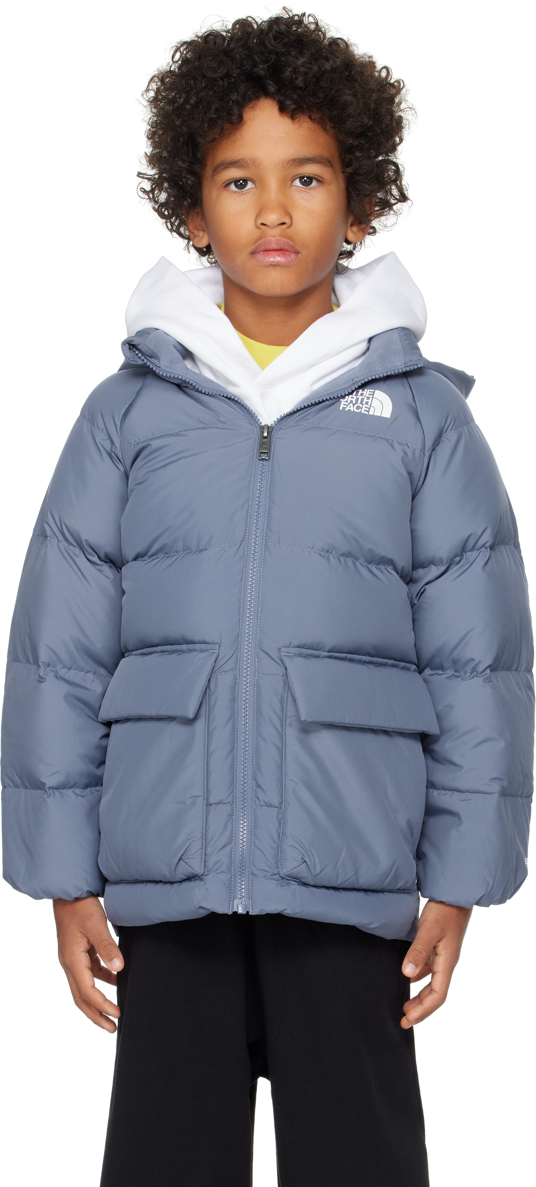 The North Face Kids: Big Kids Black North Fleece-Lined Short Down