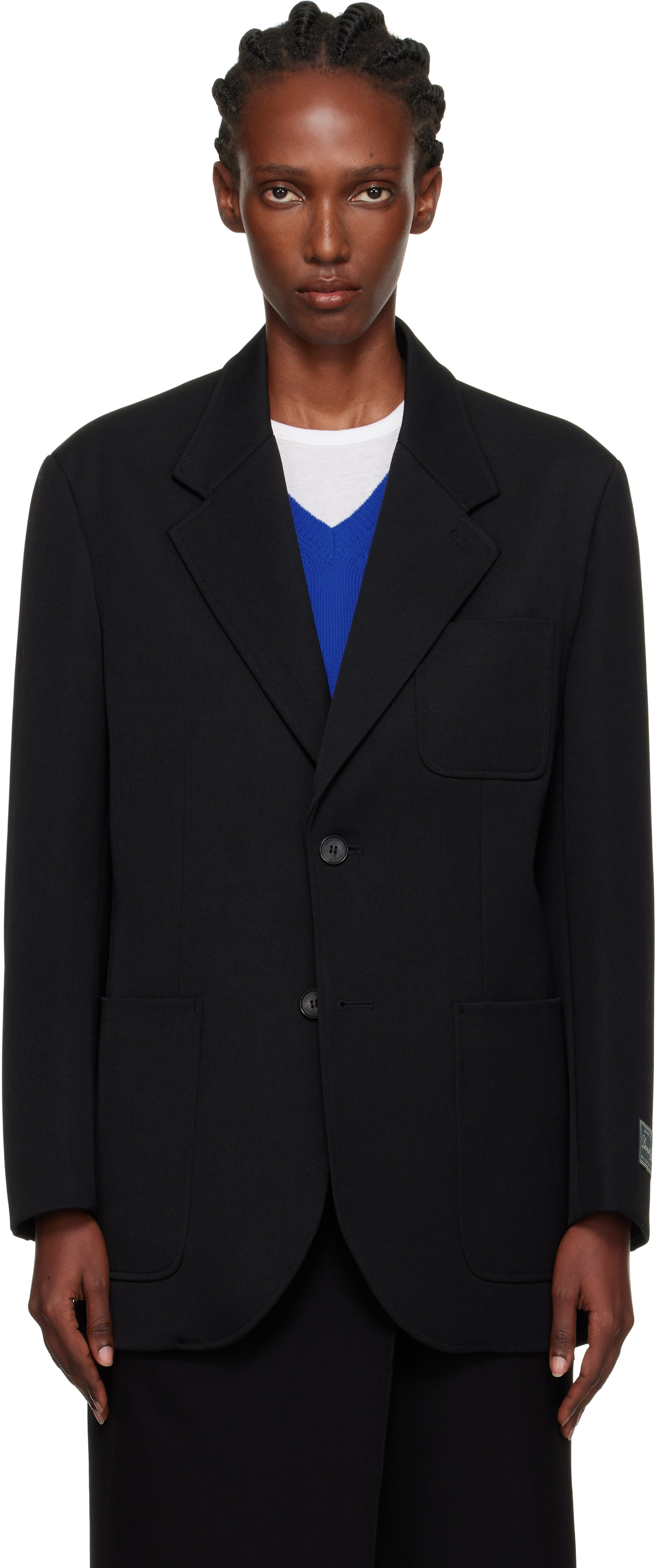 Dunst ウールコート Dunst unisex maxi double wool peacoat black | Pipe and Row - PIPE