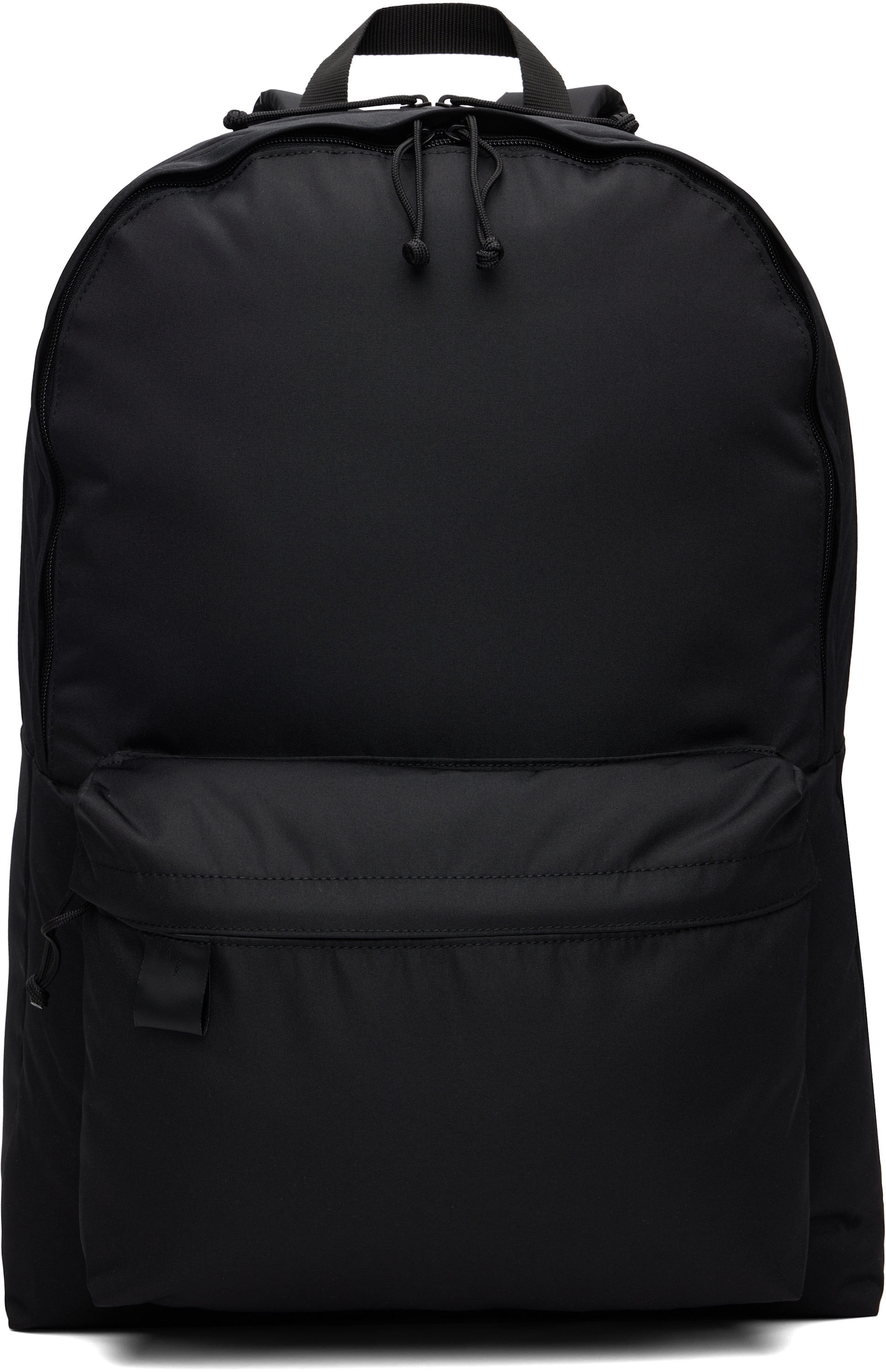 N.Hoolywood: Black PORTER Edition Extra Large Backpack | SSENSE Canada